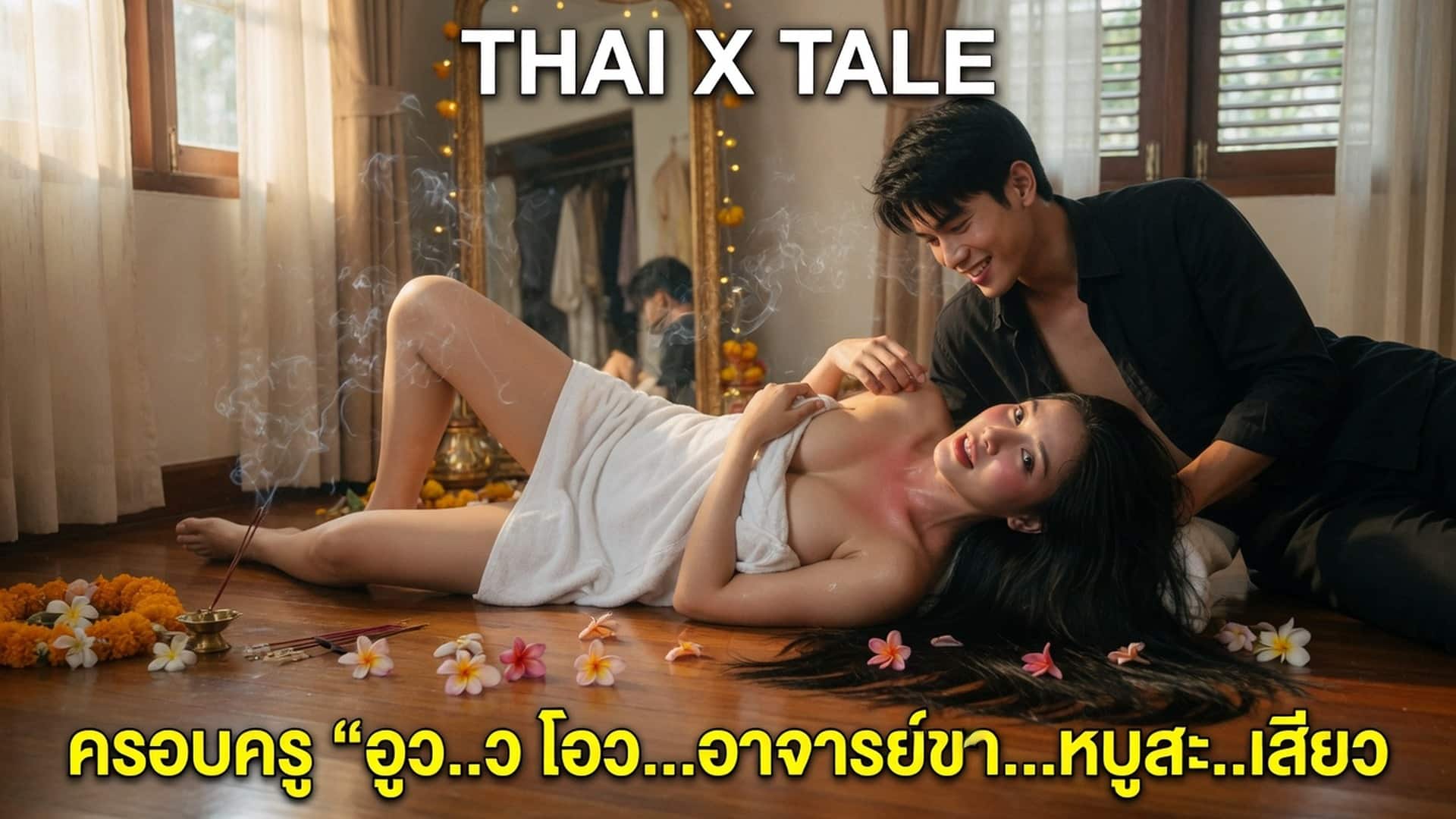 เรื่องเสียว ครอบครู ”อูว..ว โอว…อาจารย์ขา…หนูสะ..เสียว” | ThaiXTale