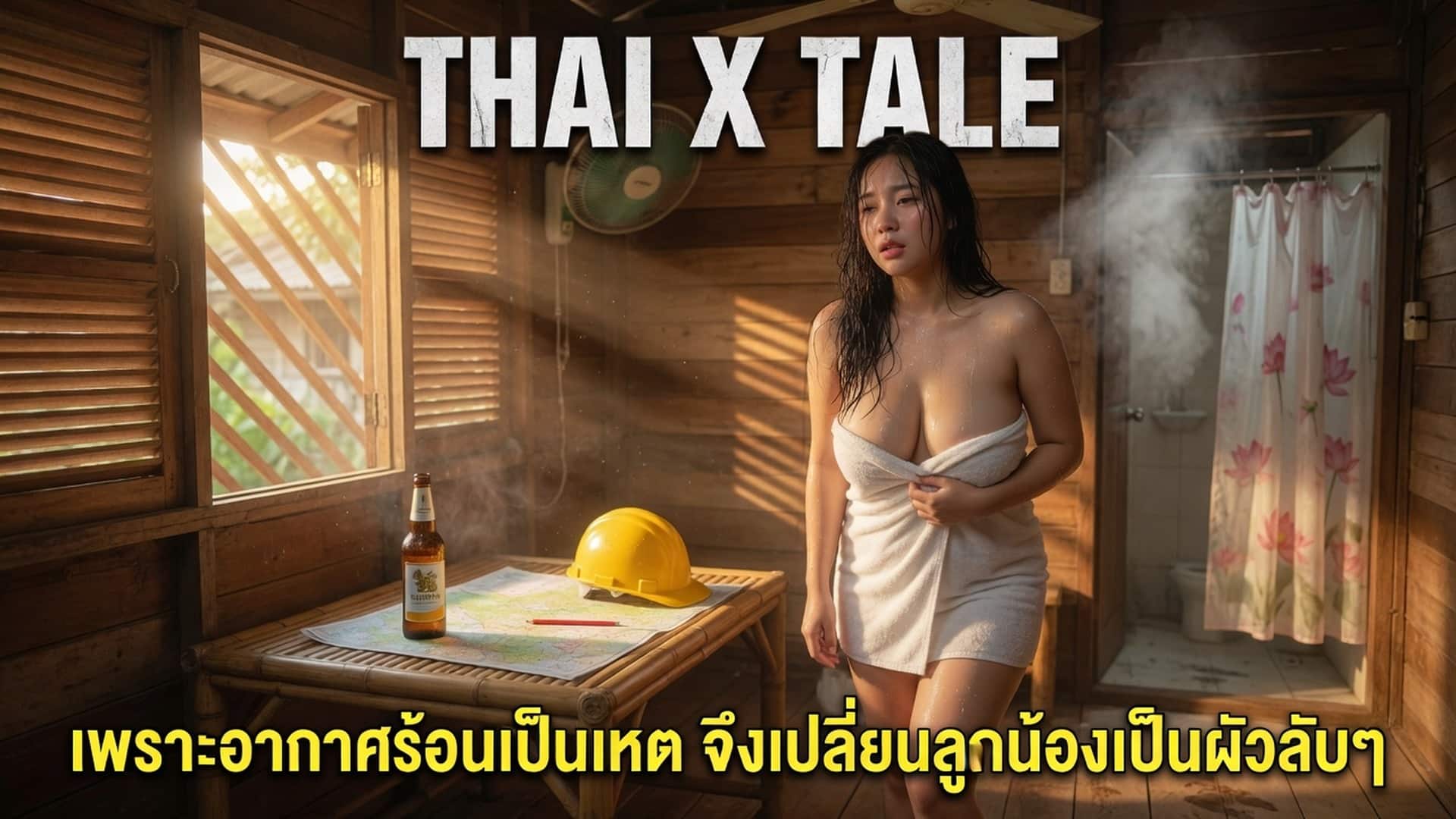 เรื่องเสียว เพราะอากาศร้อนเป็นเหตุ จึงเปลี่ยนลูกน้องเป็นผัวลับๆ | ThaiXTale