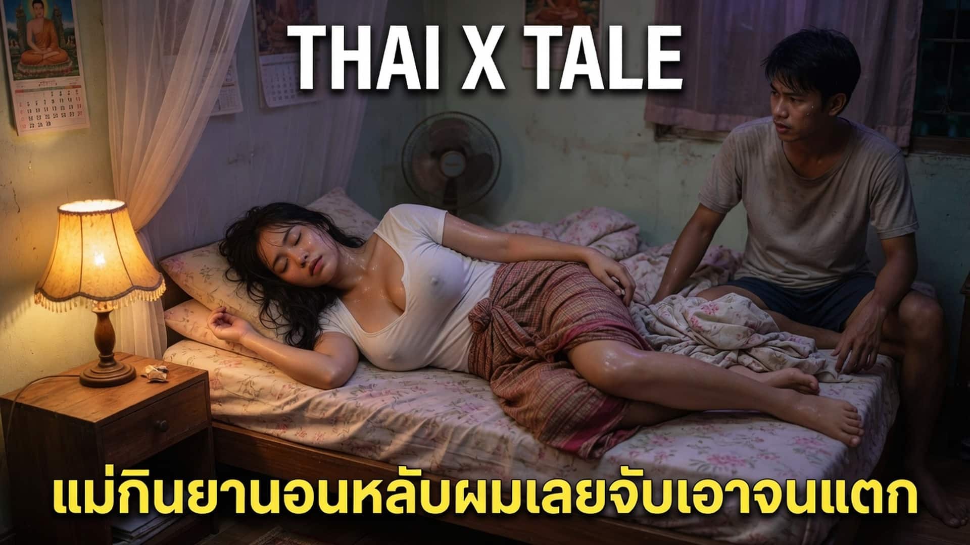 เรื่องเสียว แม่กินยานอนหลับผมเลยจับเอาจนแตกใน | ThaiXTale