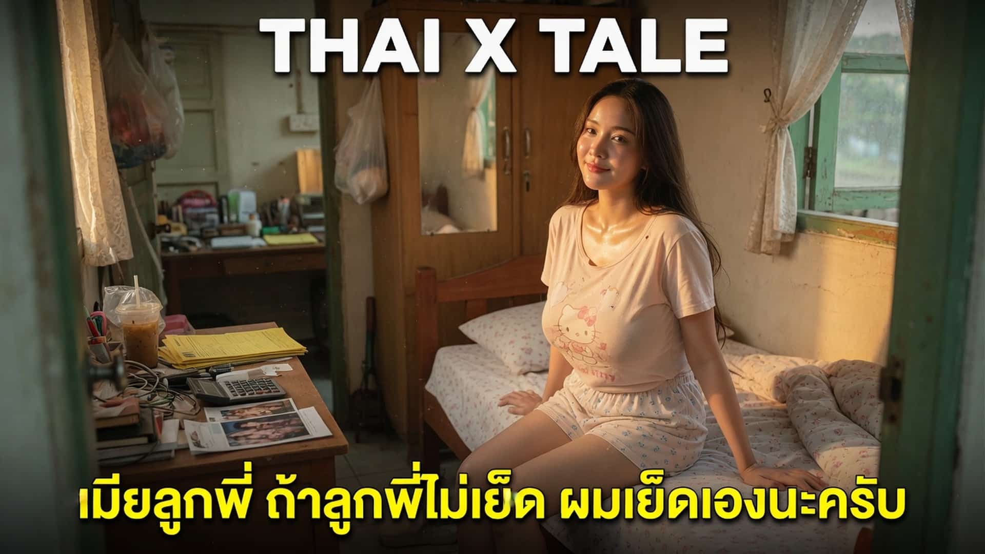 เรื่องเสียว เมียลูกพี่ ถ้าลูกพี่ไม่เย็ด ผมเย็ดเองนะครับ | ThaiXTale