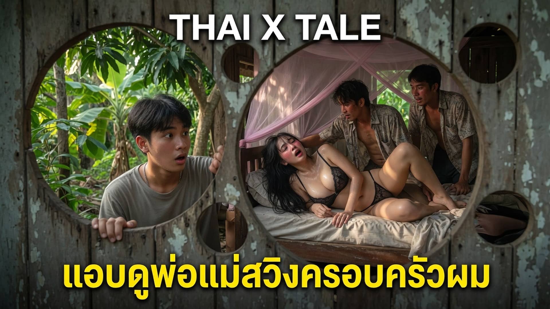 เรื่องเสียว แอบดูพ่อแม่สวิงครอบครัวผม | ThaiXTale