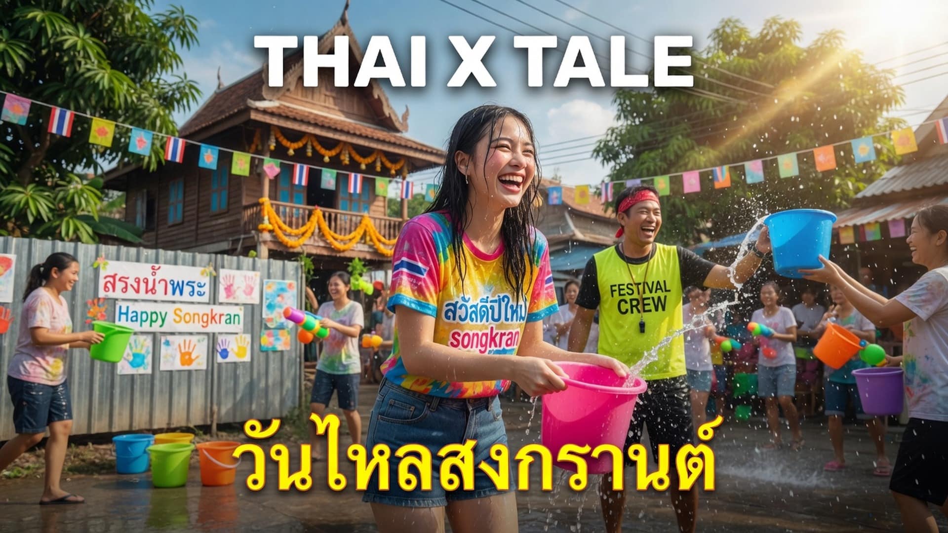 เรื่องเสียว วันไหลสงกรานต์ มันส์ขนาดไหน แตกในเลยคิดดูสิคะ | ThaiXTale