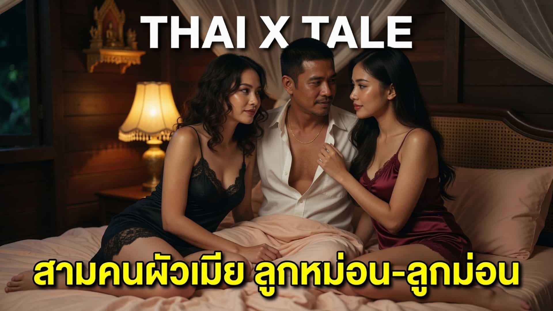 เรื่องเสียว สามคนผัวเมีย ลูกหม่อน-ลูกม่อน | ThaiXTale