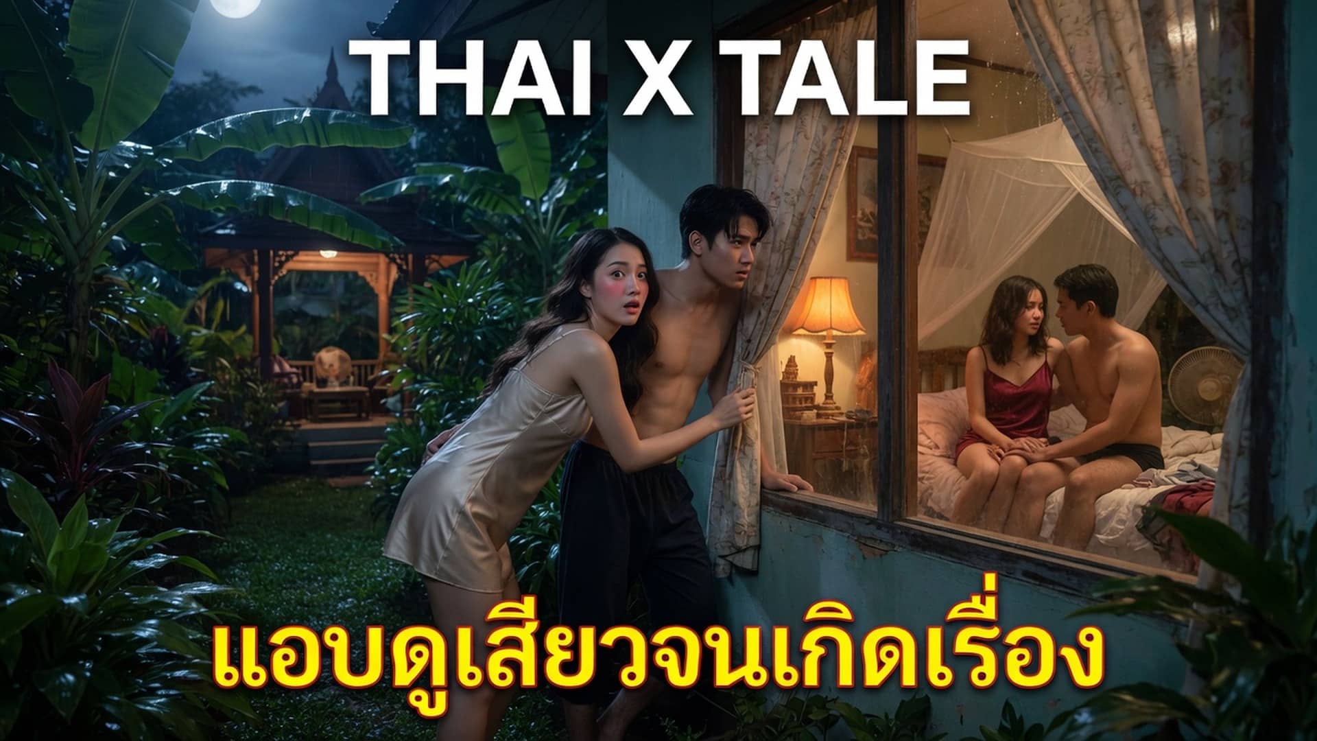 เรื่องเสียว แอบดูเสียวจนเกิดเรื่อง | ThaiXTale