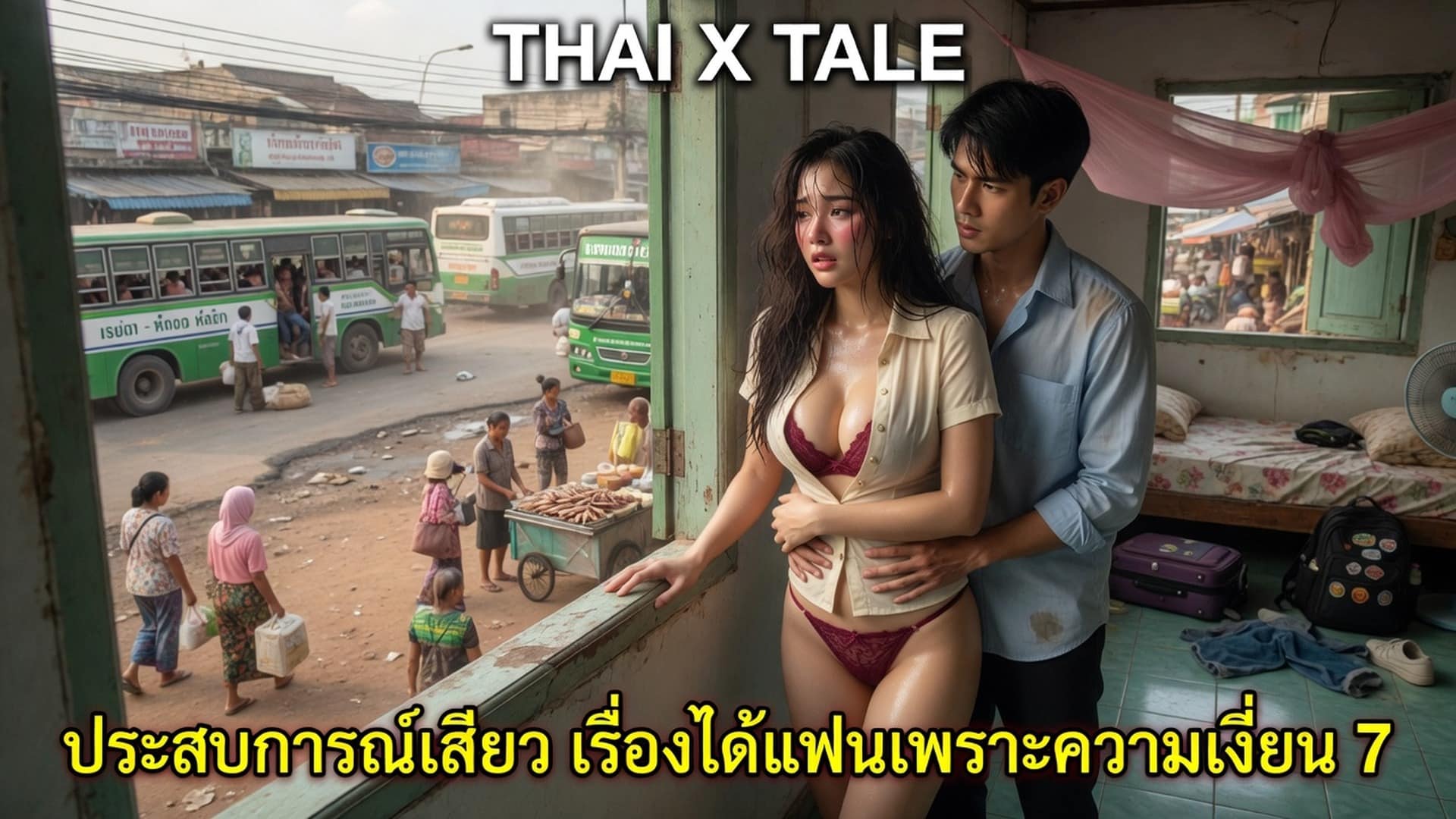 เรื่องเสียว ปประสบการณ์เสียว เรื่องได้แฟนเพราะความเงี่ยน 7 | ThaiXTale