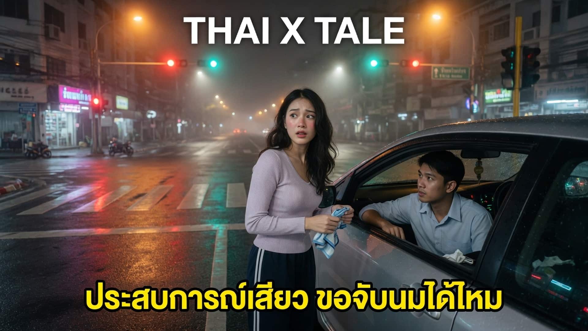 เรื่องเสียว ประสบการณ์เสียว ขอจับนมได้ไหม | ThaiXTale