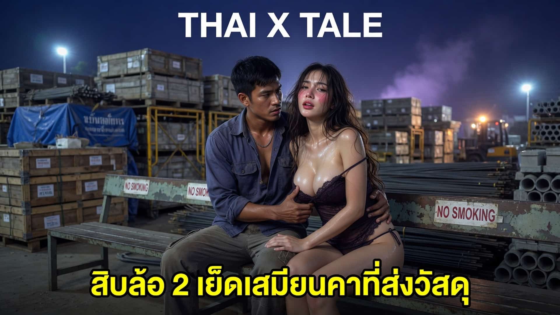 เรื่องเสียว สิบล้อ 2 เย็ดเสมียนคาที่ส่งวัสดุ | ThaiXTale