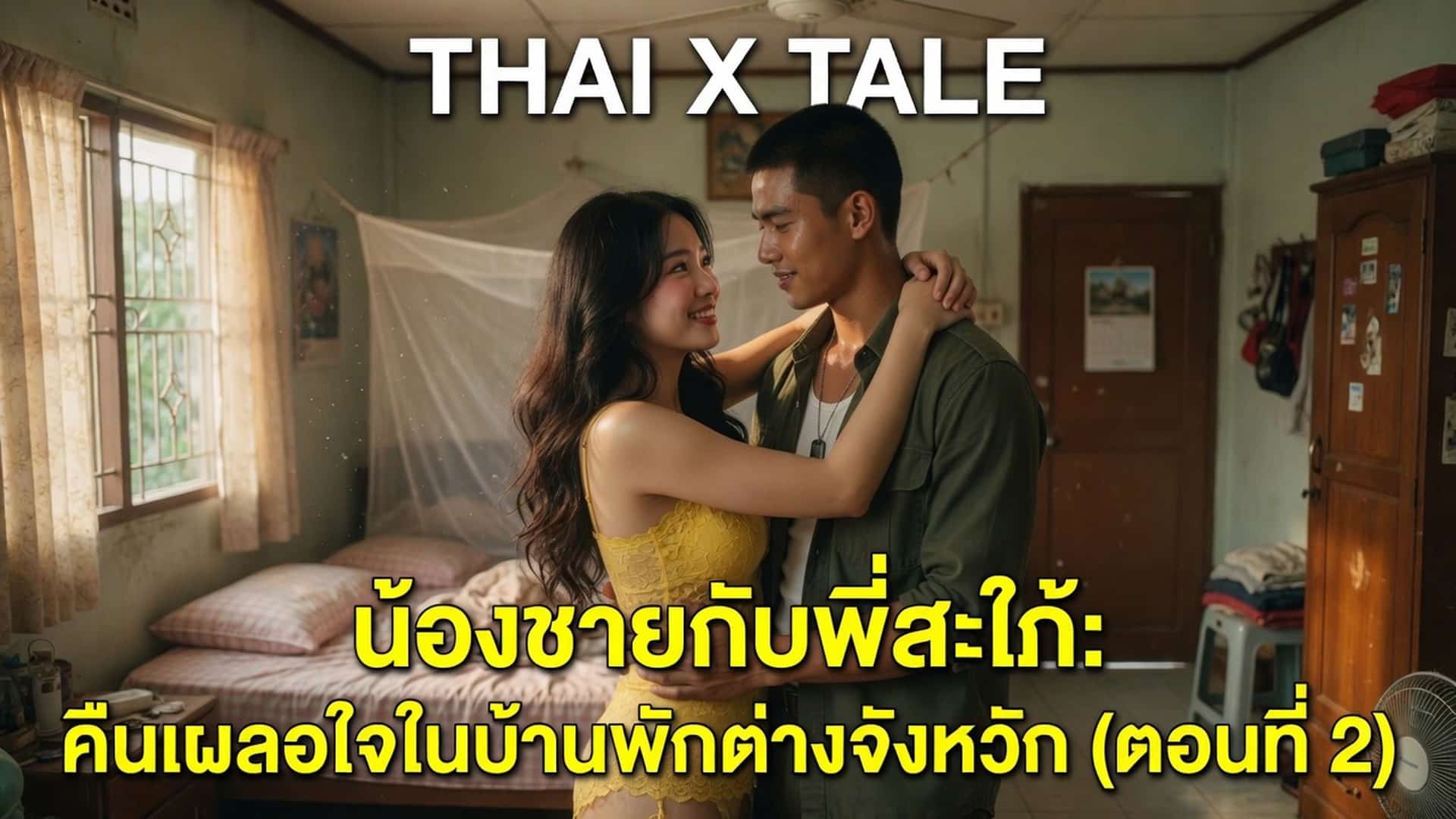 เรื่องเสียว น้องชายกับพี่สะใภ้: คืนเผลอใจในบ้านพักต่างจังหวัด (ตอนที่ 2) | ThaiXTale