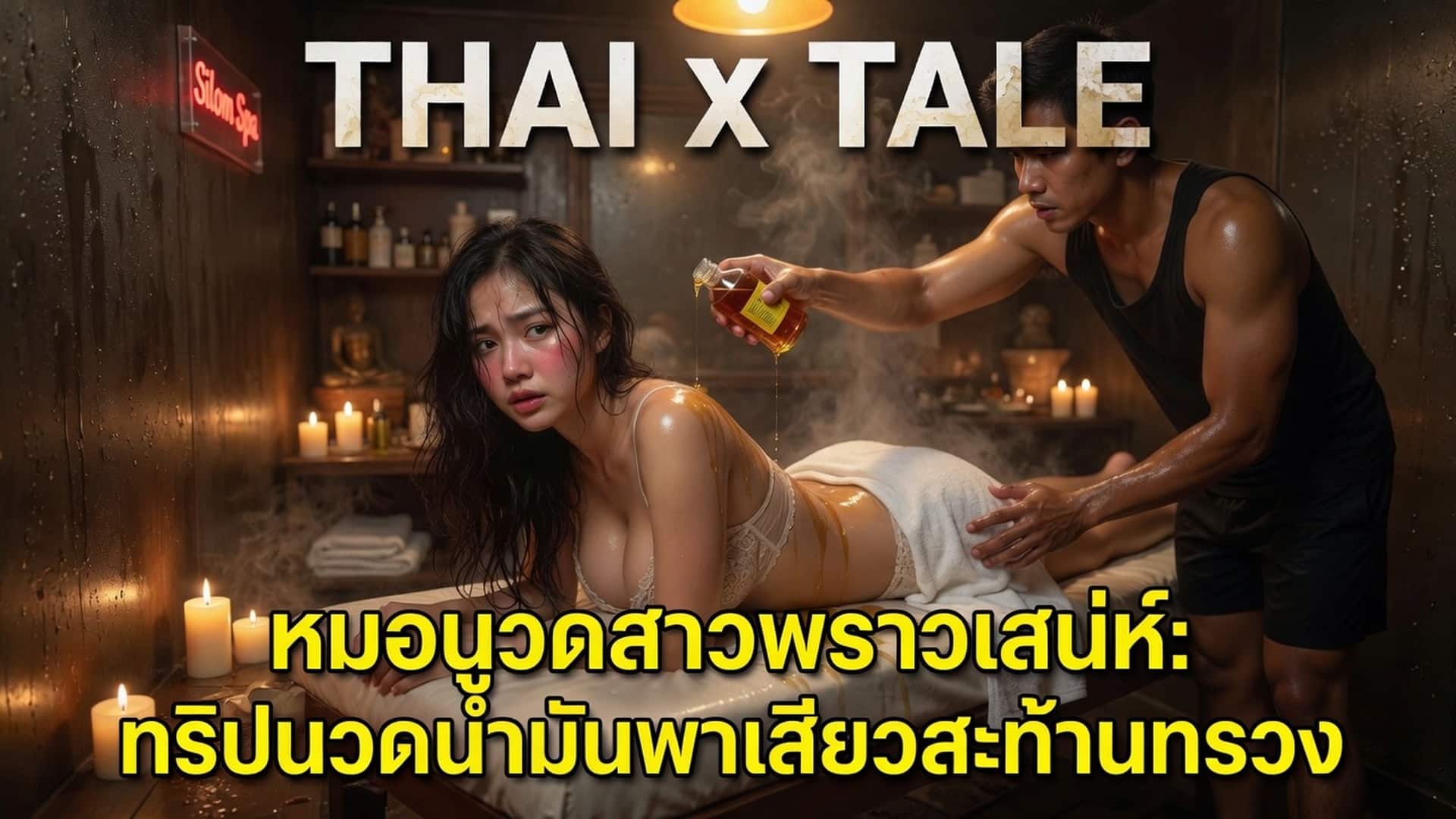 เรื่องเสียว หมอนวดสาวพราวเสน่ห์: ทริปนวดน้ำมันพาเสียวสะท้านทรวง | ThaiXTale