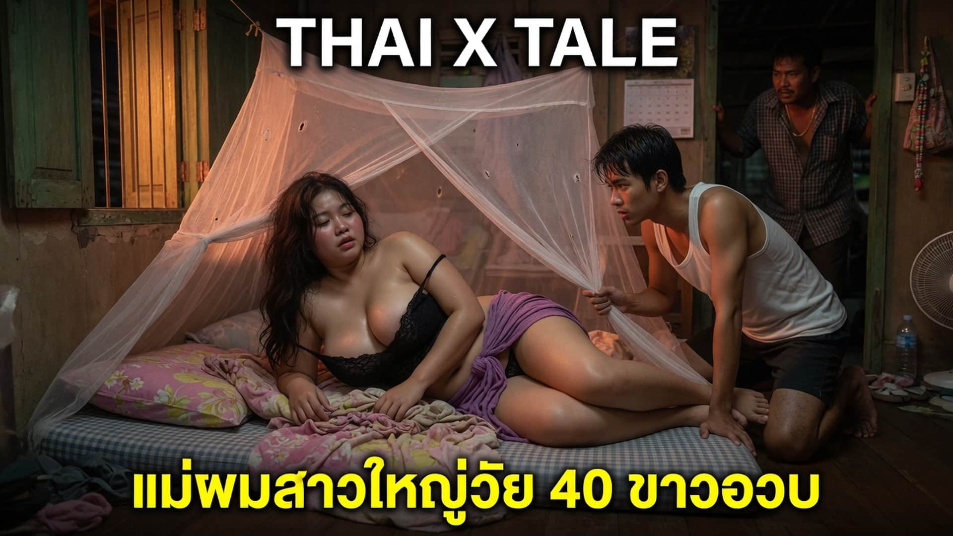 เรื่องเสียว แม่ผมสาวใหญ่วัย 40 ขาวอวบ | ThaiXTale