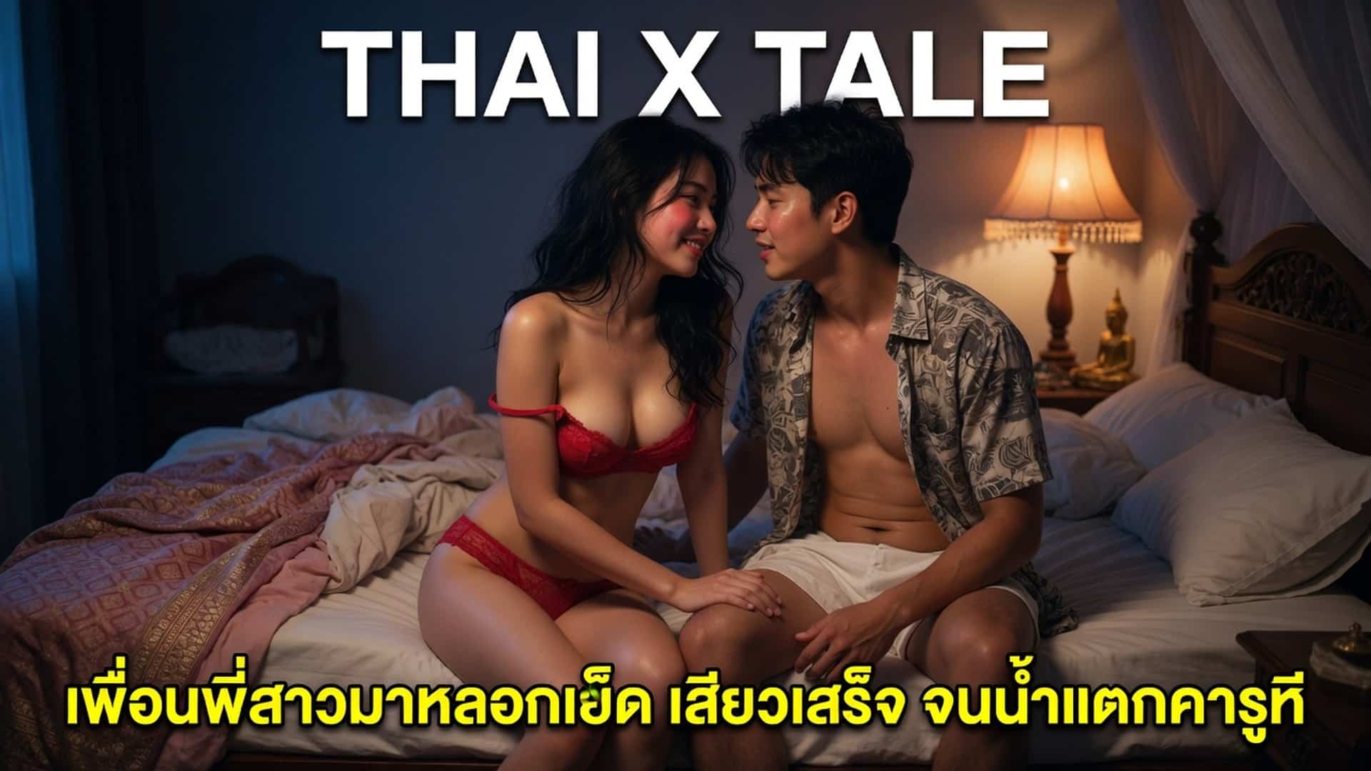 เรื่องเสียว เพื่อนพี่สาวมาหลอกเย็ด เสียวเสร็จ จนน้ำแตกคารูหี | ThaiXTale