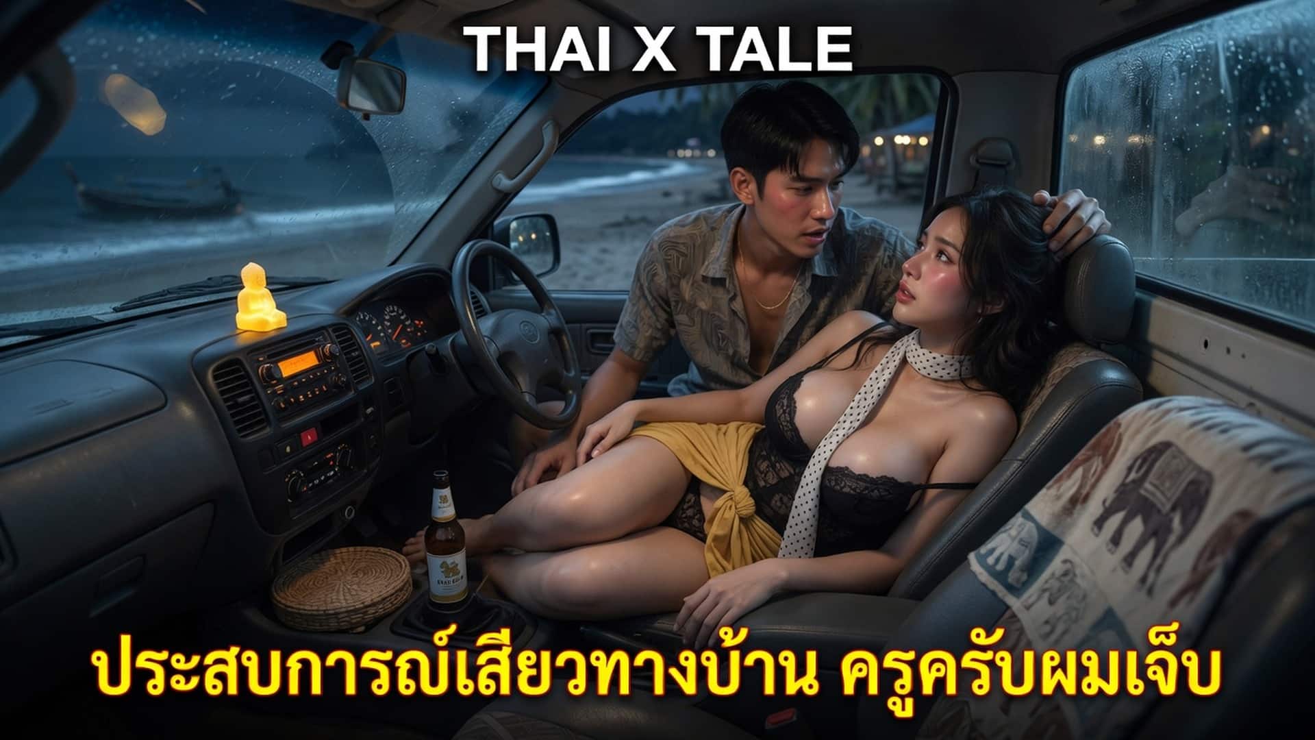 เรื่องเสียว ประสบการณ์เสียวทางบ้าน ครูครับผมเจ็บ | ThaiXTale