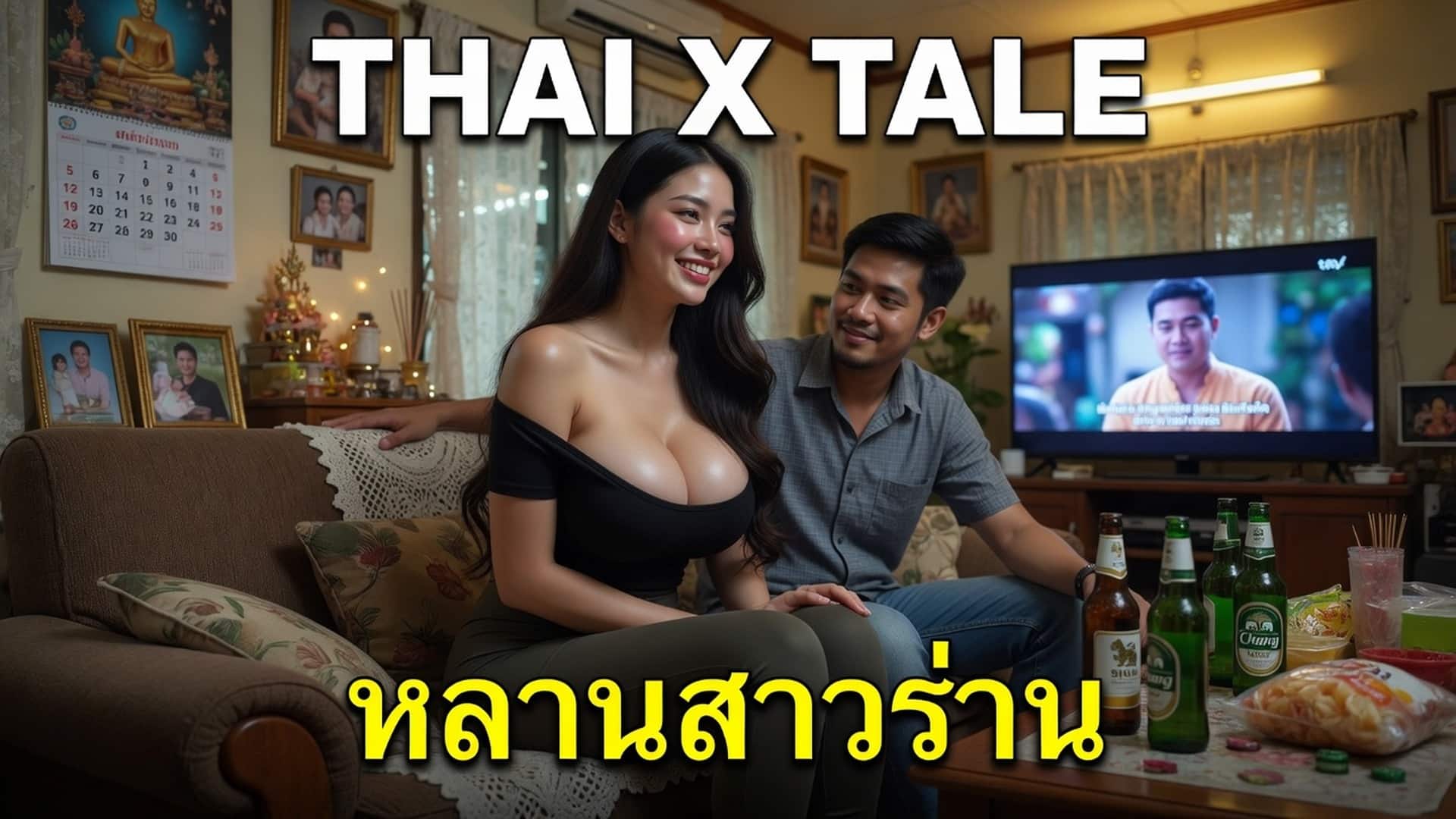 เรื่องเสียว หลานสาวร่าน | ThaiXTale