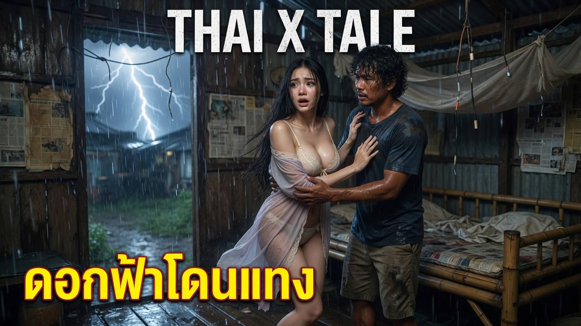 เรื่องเสียว ดอกฟ้าโดนแทง | ThaiXTale