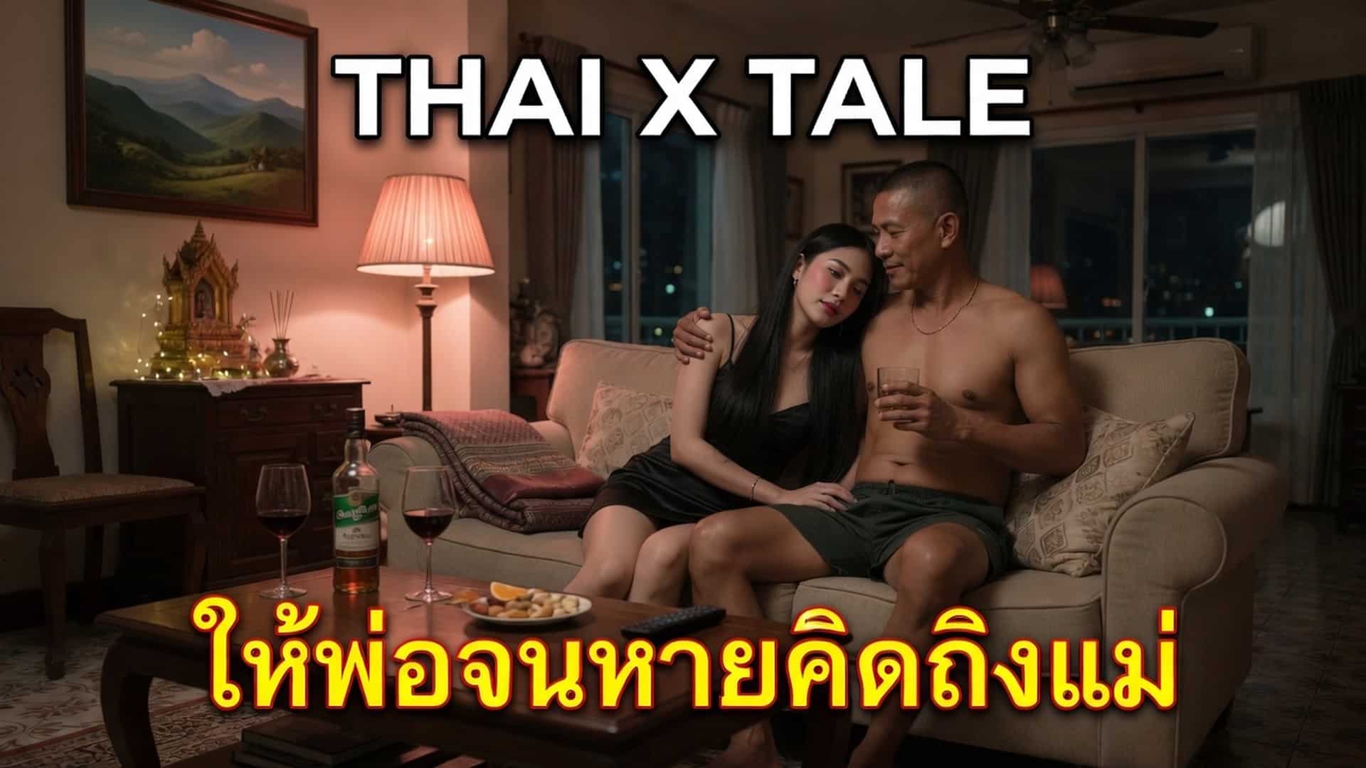 เรื่องเสียว ให้พ่อเย็ดหีจนหายคิดถึงแม่ | ThaiXTale
