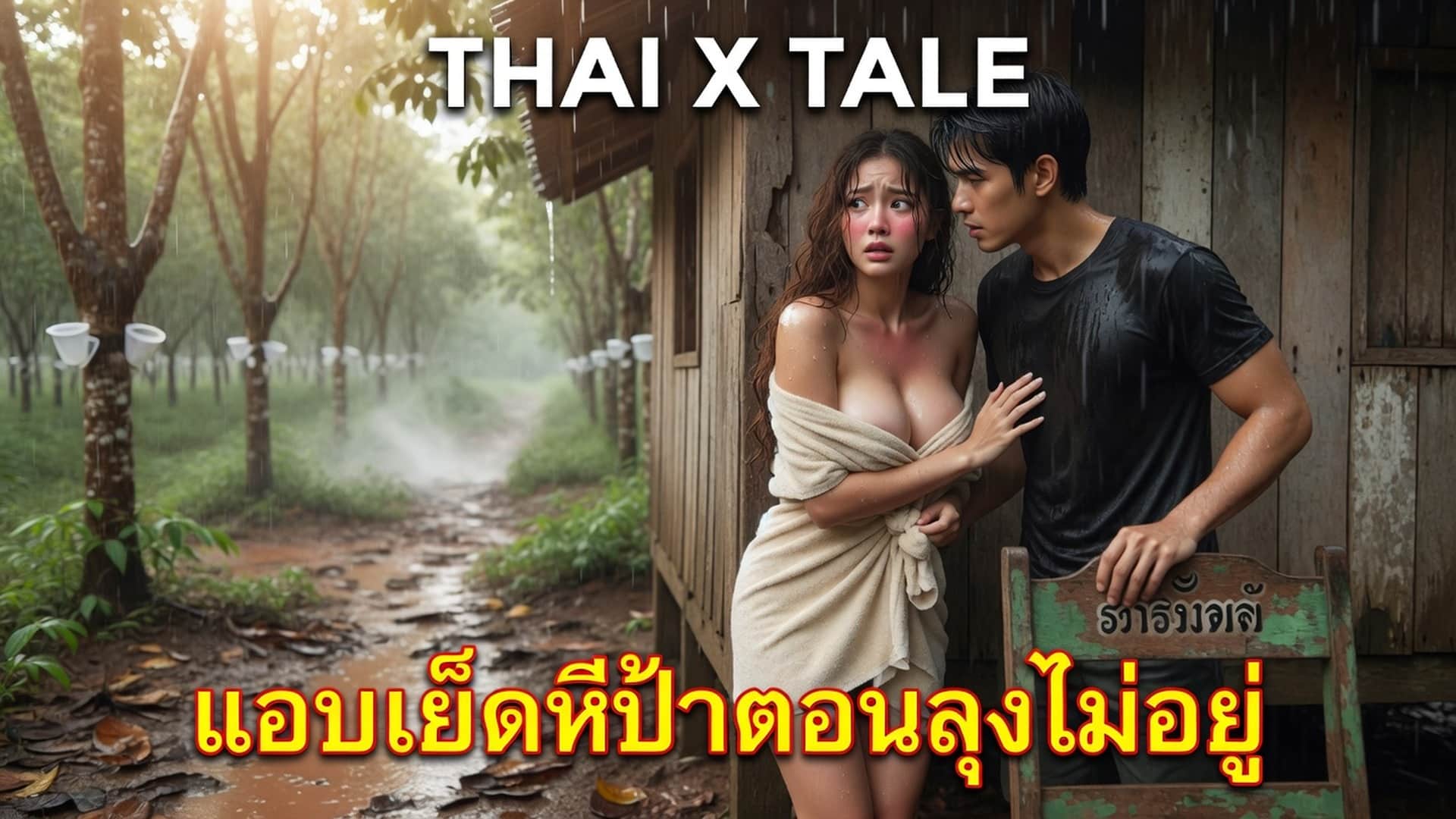 เรื่องเสียว แอบเย็ดหีป้าตอนลุงไม่อยู่ | ThaiXTale