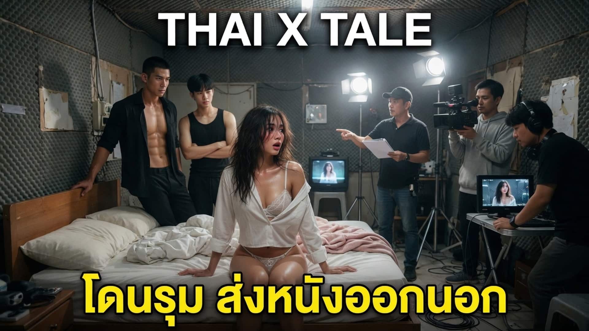 เรื่องเสียว โดนรุมเย็ดหี ส่งหนังออกนอก | ThaiXTale