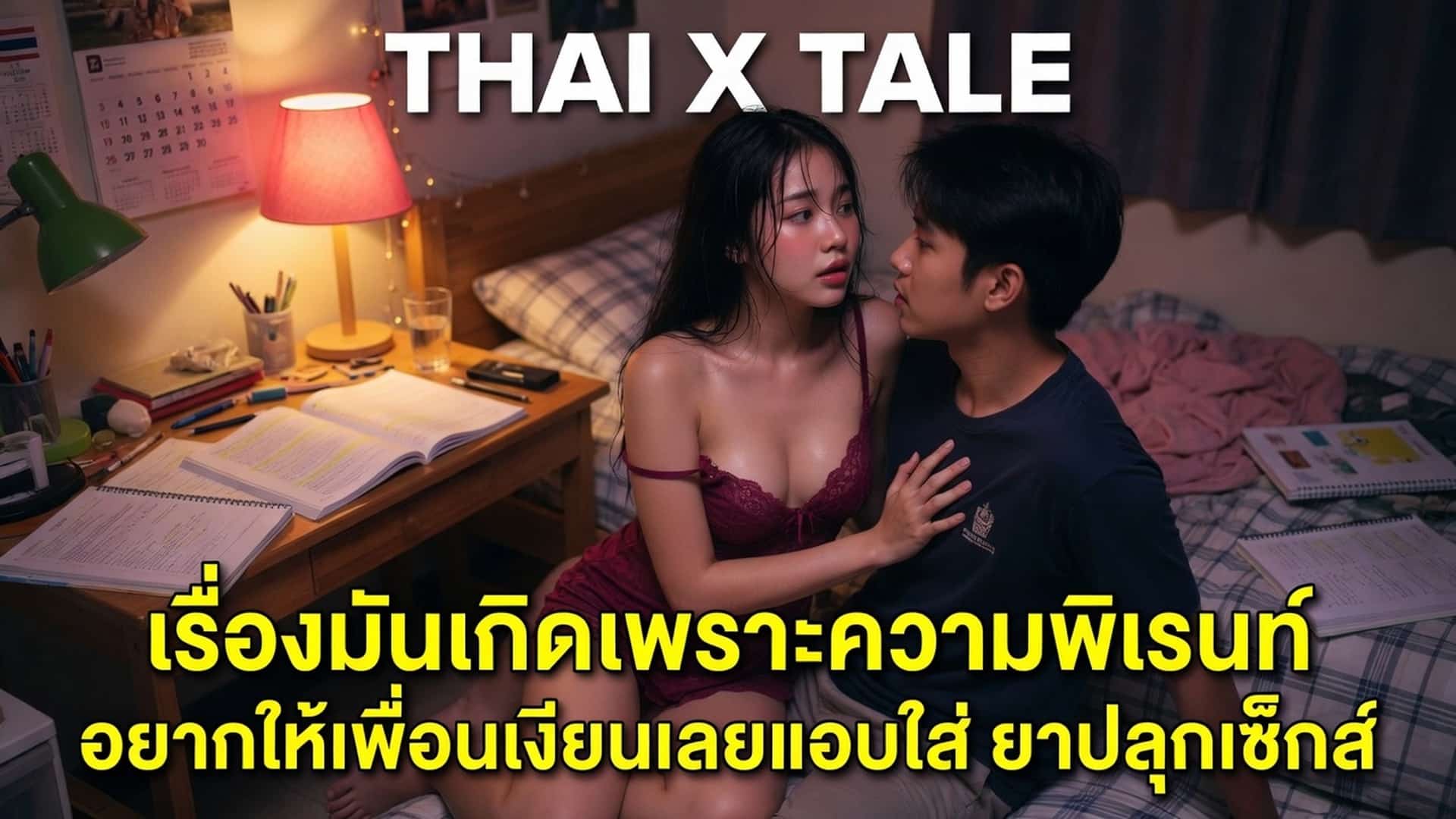 เรื่องเสียว เรื่องมันเกิดเพราะความพิเรนท์ อยากให้เพื่อนเงี่ยนเลยแอบใส่ ยาปลุกเซ็กส์ | ThaiXTale