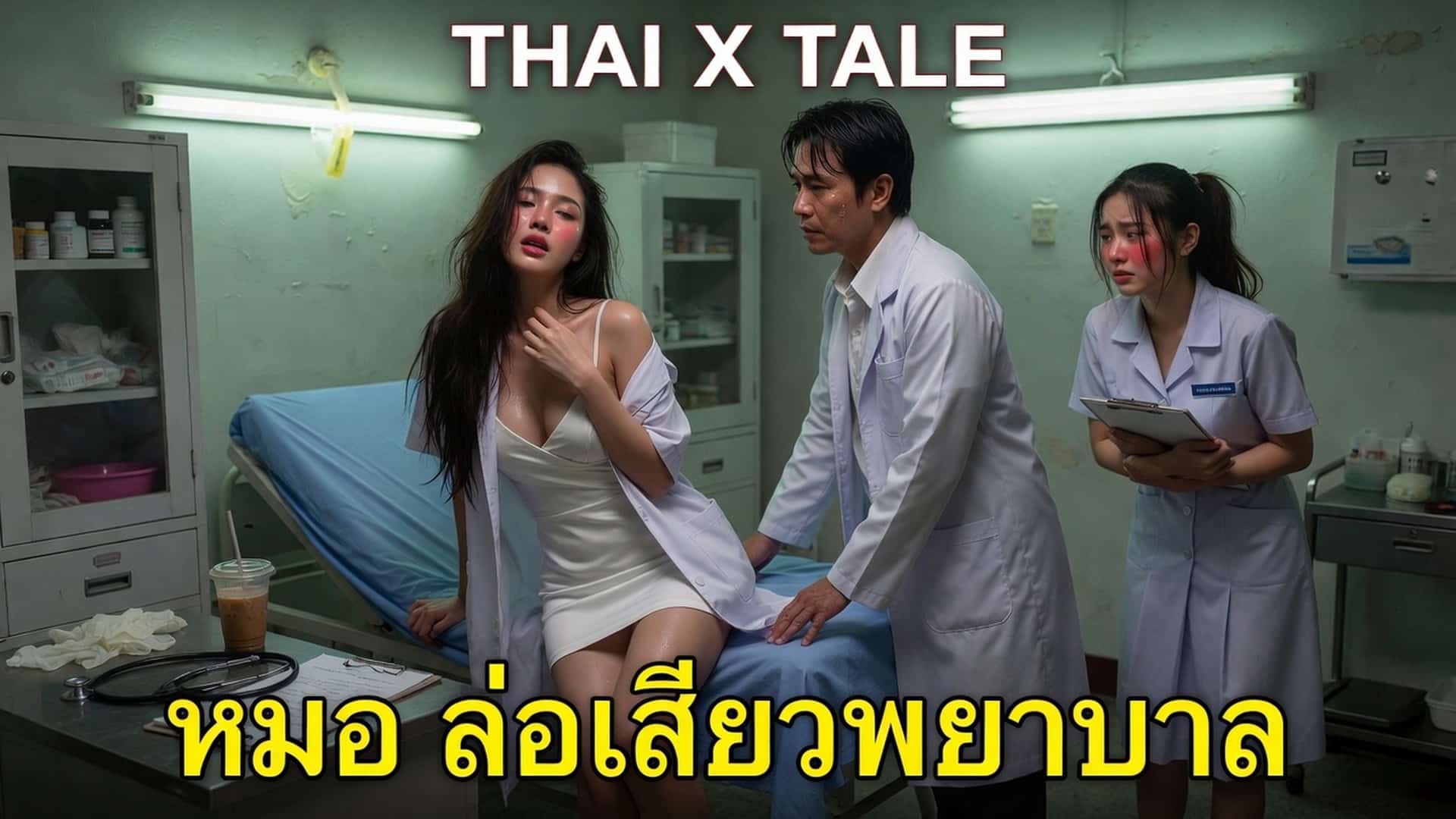 เรื่องเสียว เย็ดหีหมอ ล่อเสียวพยาบาล | ThaiXTale