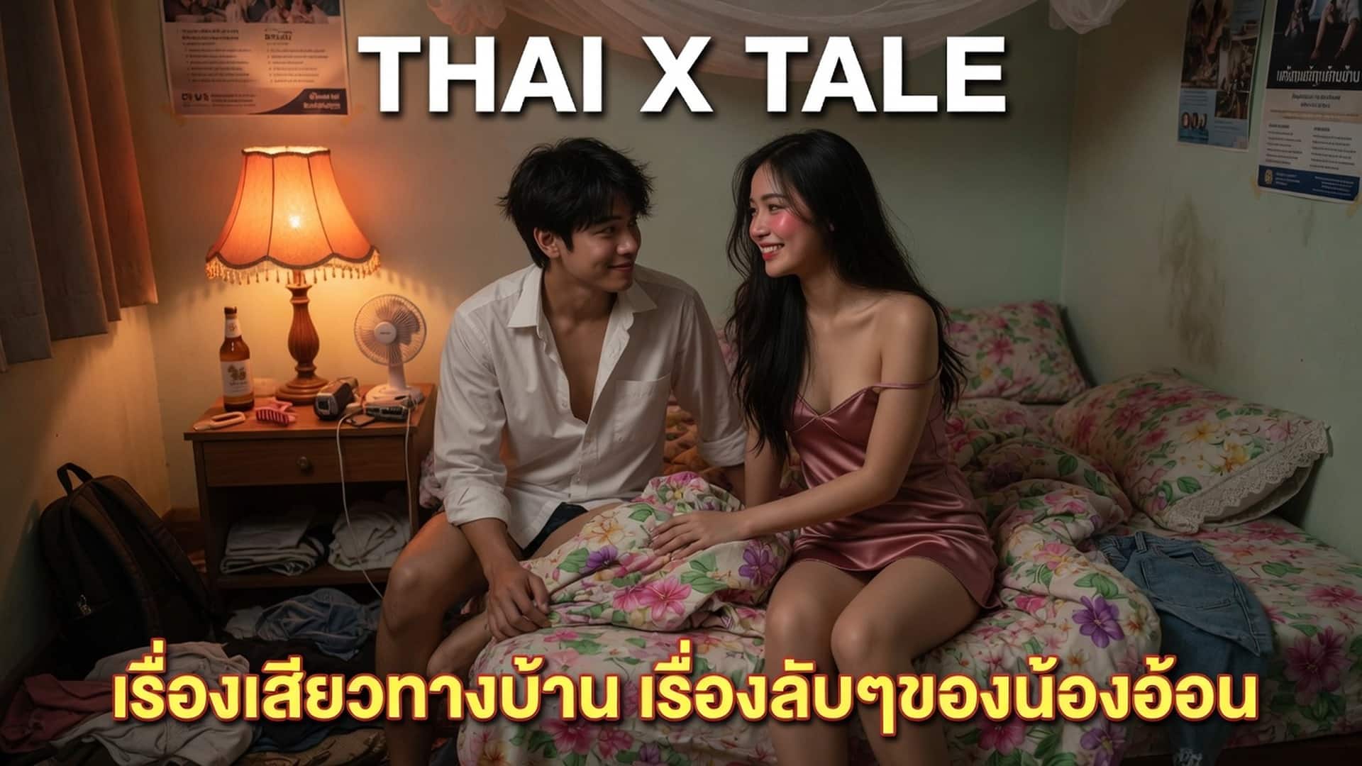 เรื่องเสียว เรื่องเสียวทางบ้าน เรื่องลับๆของน้องอ้อน | ThaiXTale