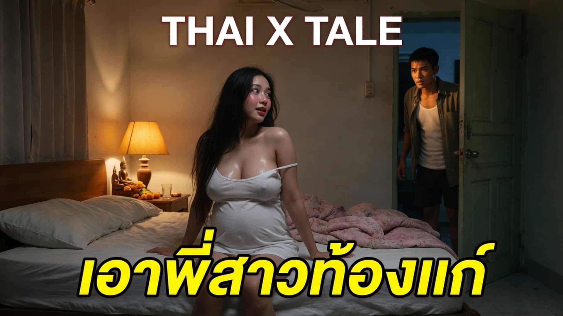 เรื่องเสียว เอาพี่สาวท้องแก่ เซ็กส์จัดยันคลอด | ThaiXTale