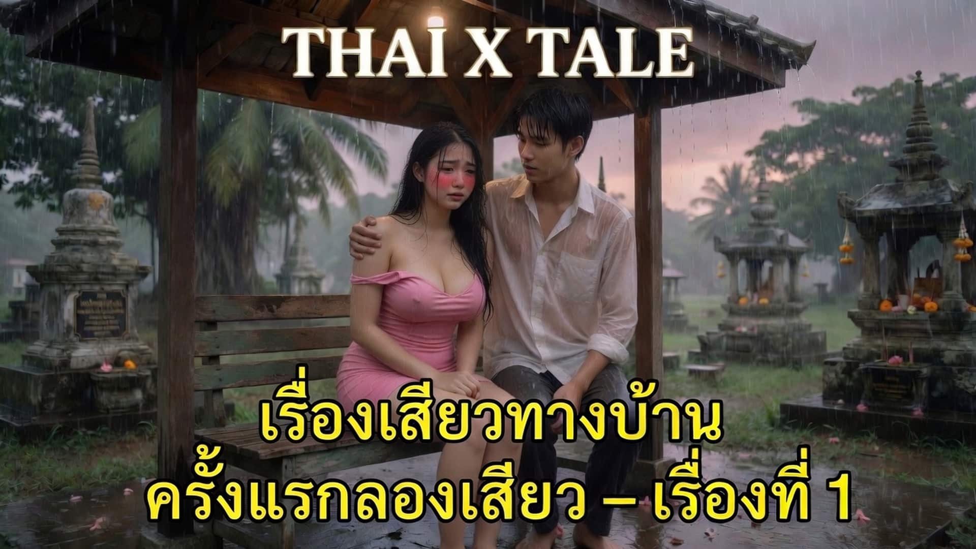 เรื่องเสียว เรื่องเสียวทางบ้าน ครั้งแรกลองเสียว – เรื่องที่ 1 | ThaiXTale
