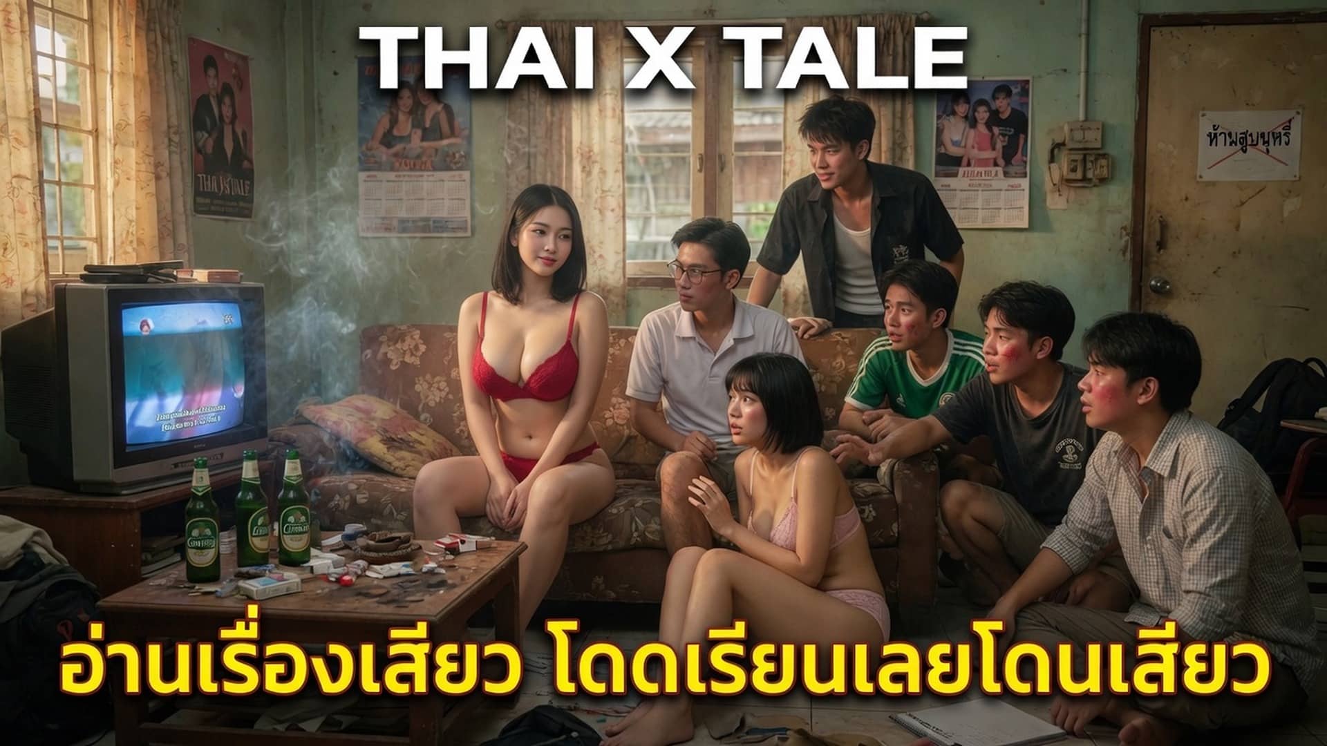 เรื่องเสียว อ่านเรื่องเสียว โดดเรียนเลยโดนเสียว | ThaiXTale