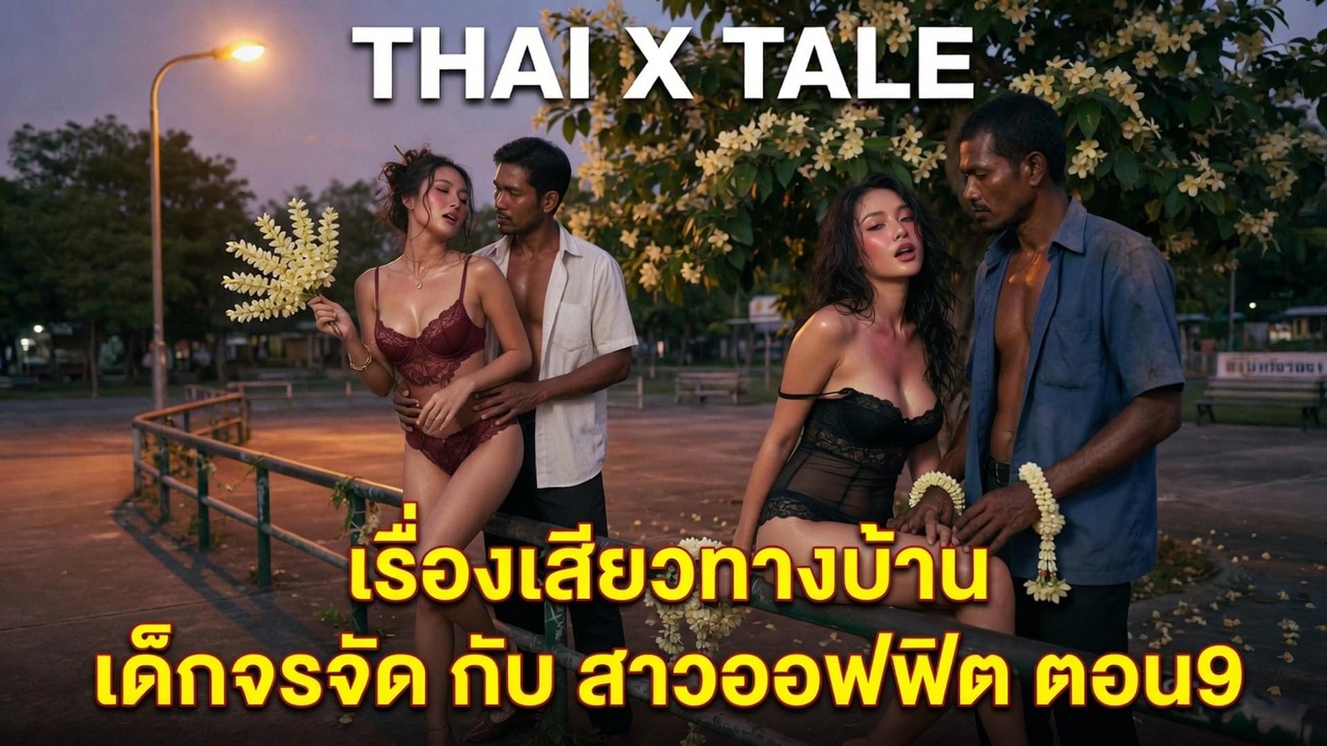 เรื่องเสียว เรื่องเสียวทางบ้าน เด็กจรจัด กับ สาวออฟฟิต ตอน9 | ThaiXTale