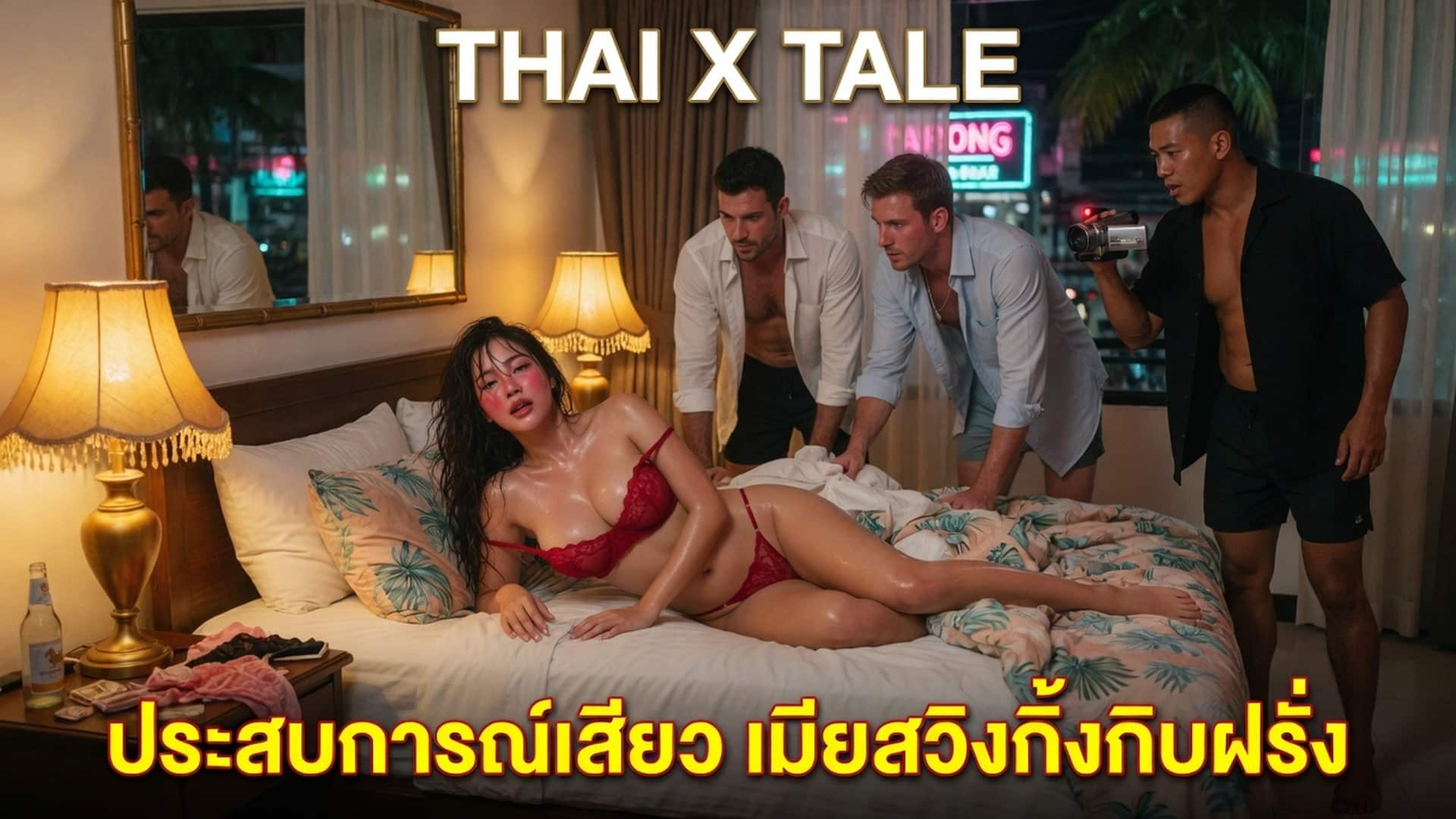 เรื่องเสียว ประสบการณ์เสียว เมียสวิงกิ้งกับฝรั่ง | ThaiXTale