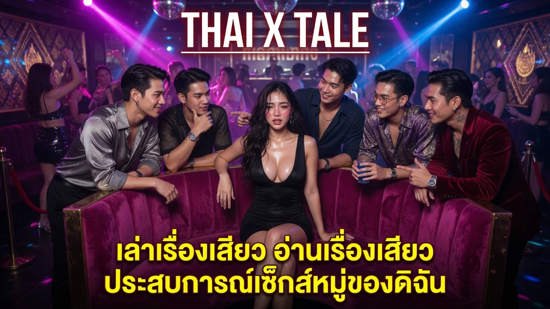 เรื่องเสียว เล่าเรื่องเสียว อ่านเรื่องเสียว ประสบการณ์เซ็กส์หมู่ของดิฉัน | ThaiXTale