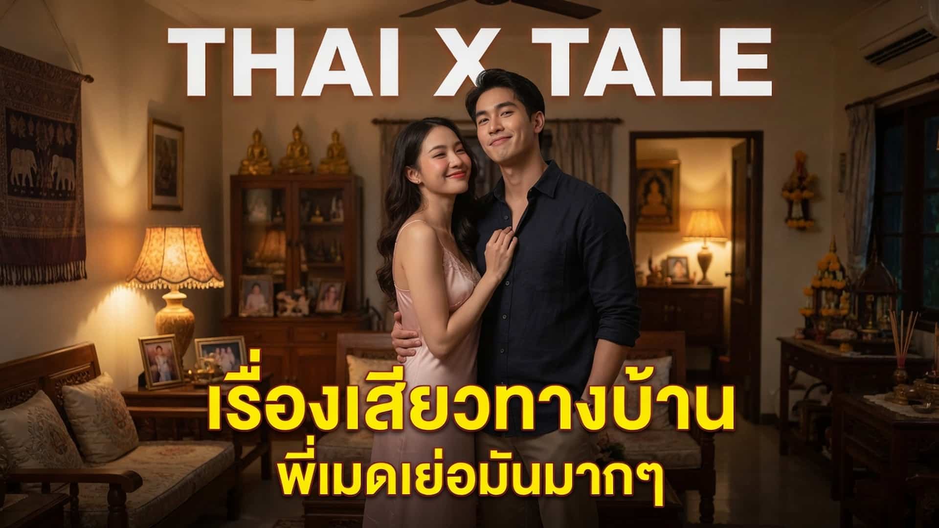 เรื่องเสียว เรื่องเสียวทางบ้าน พี่เมดเย่อมันมากๆ | ThaiXTale