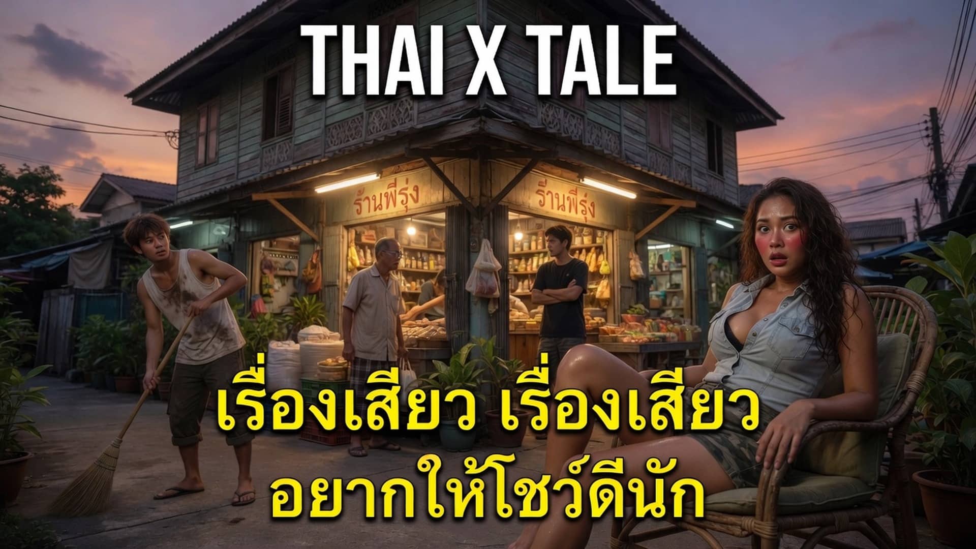 เรื่องเสียว เรื่องเสียว เรื่องเสียว อยากให้โชว์ดีนัก | ThaiXTale