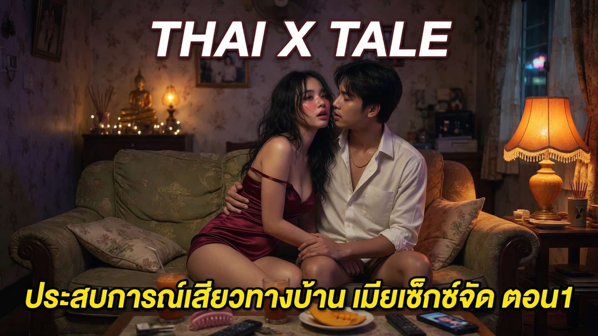 เรื่องเสียว ประสบการณ์เสียวทางบ้าน เมียเซ็กซ์จัด ตอน1 | ThaiXTale