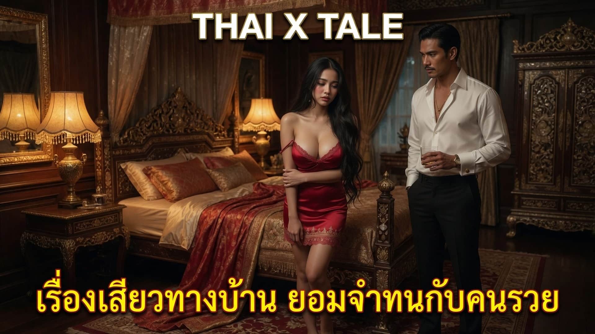 เรื่องเสียว เรื่องเสียวทางบ้าน ยอมจำทน(มั้ง)มี Sex กับคนรวย | ThaiXTale