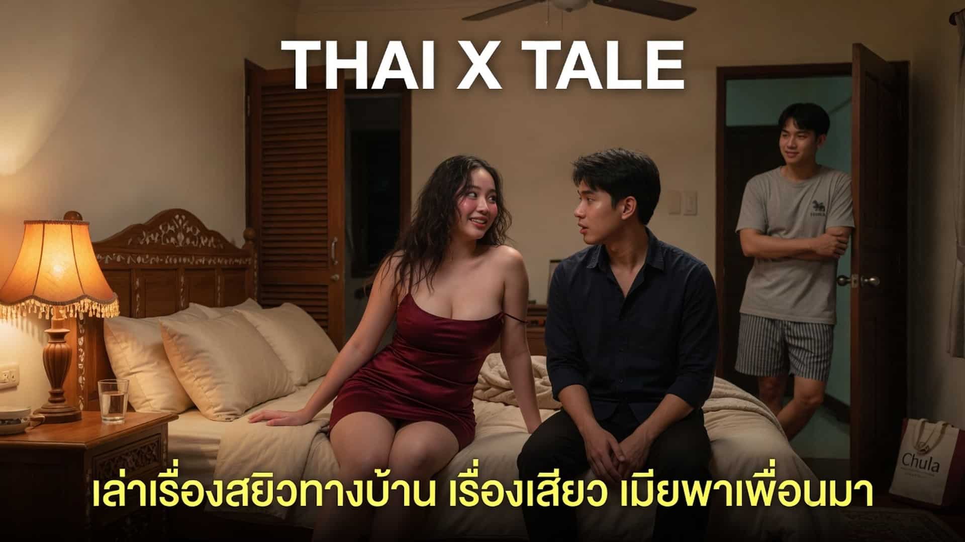 เรื่องเสียว เล่าเรื่องสยิวทางบ้าน เรื่องเสียว เมียพาเพื่อนมาเย็_ด | ThaiXTale