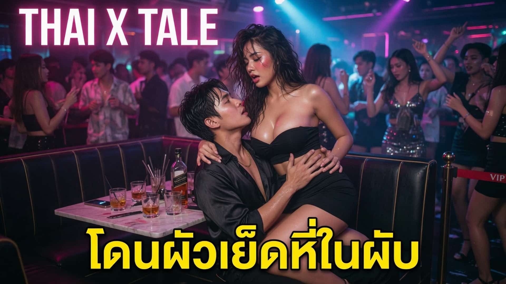 เรื่องเสียว โดนผัวเย็ดหีในผับ | ThaiXTale