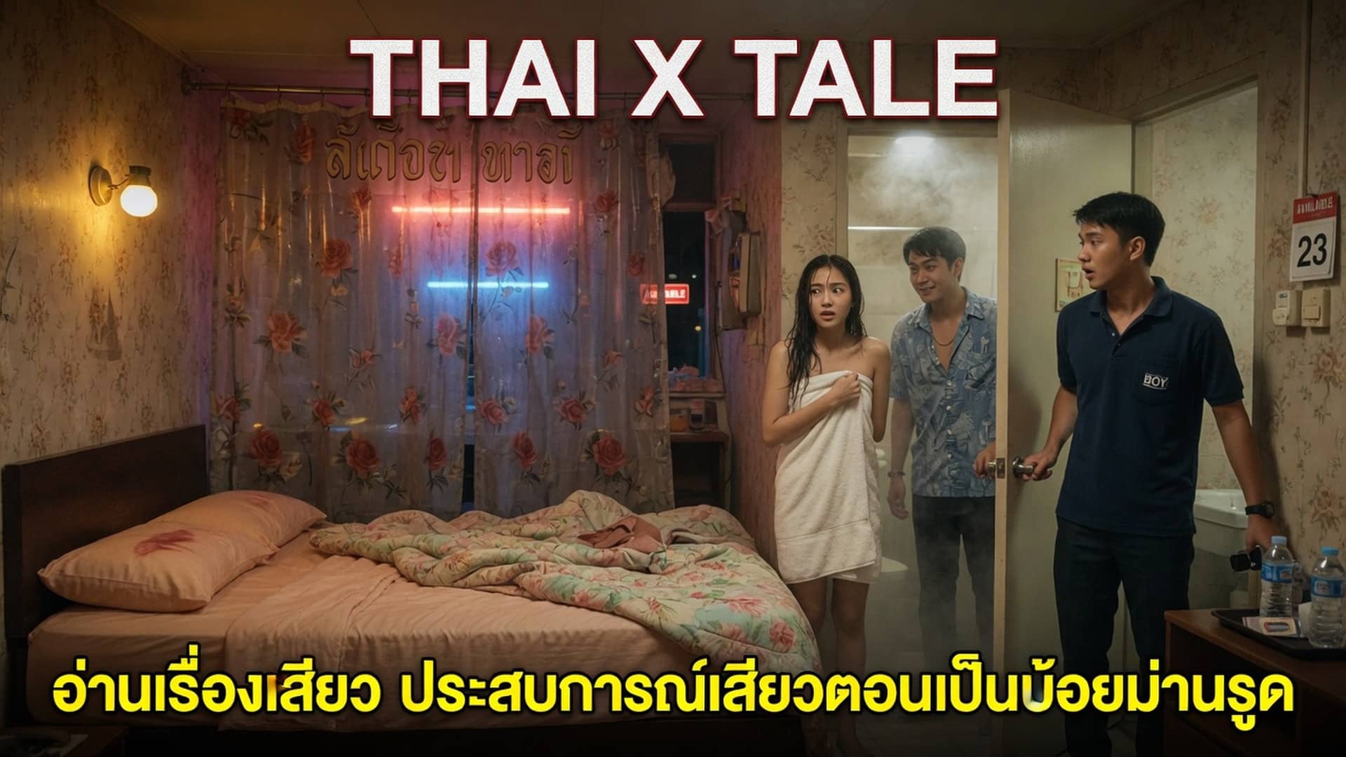 เรื่องเสียว อ่านเรื่องเสียว ประสบการณ์เสียวตอนเป็นบ๋อยม่านรูด | ThaiXTale