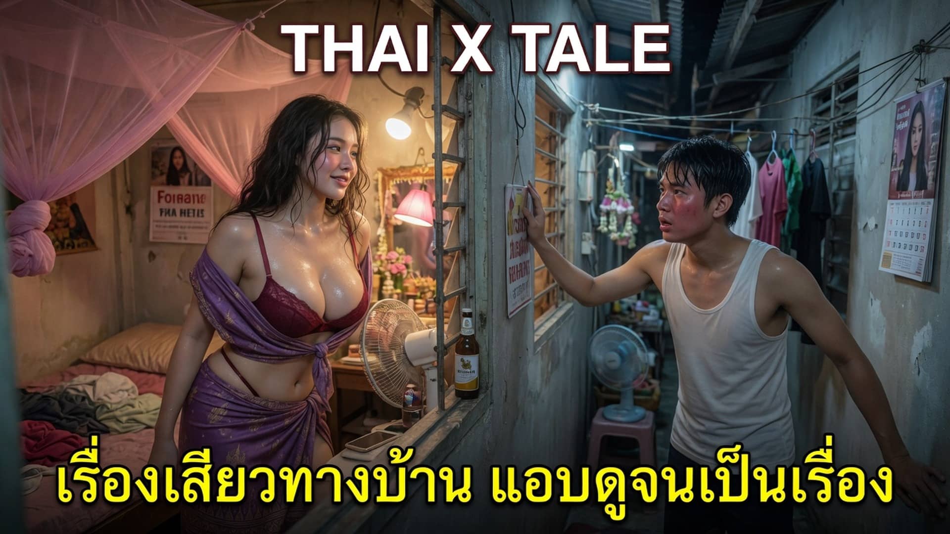 เรื่องเสียว เรื่องเสียวทางบ้าน แอบดูจนเป็นเรื่อง | ThaiXTale