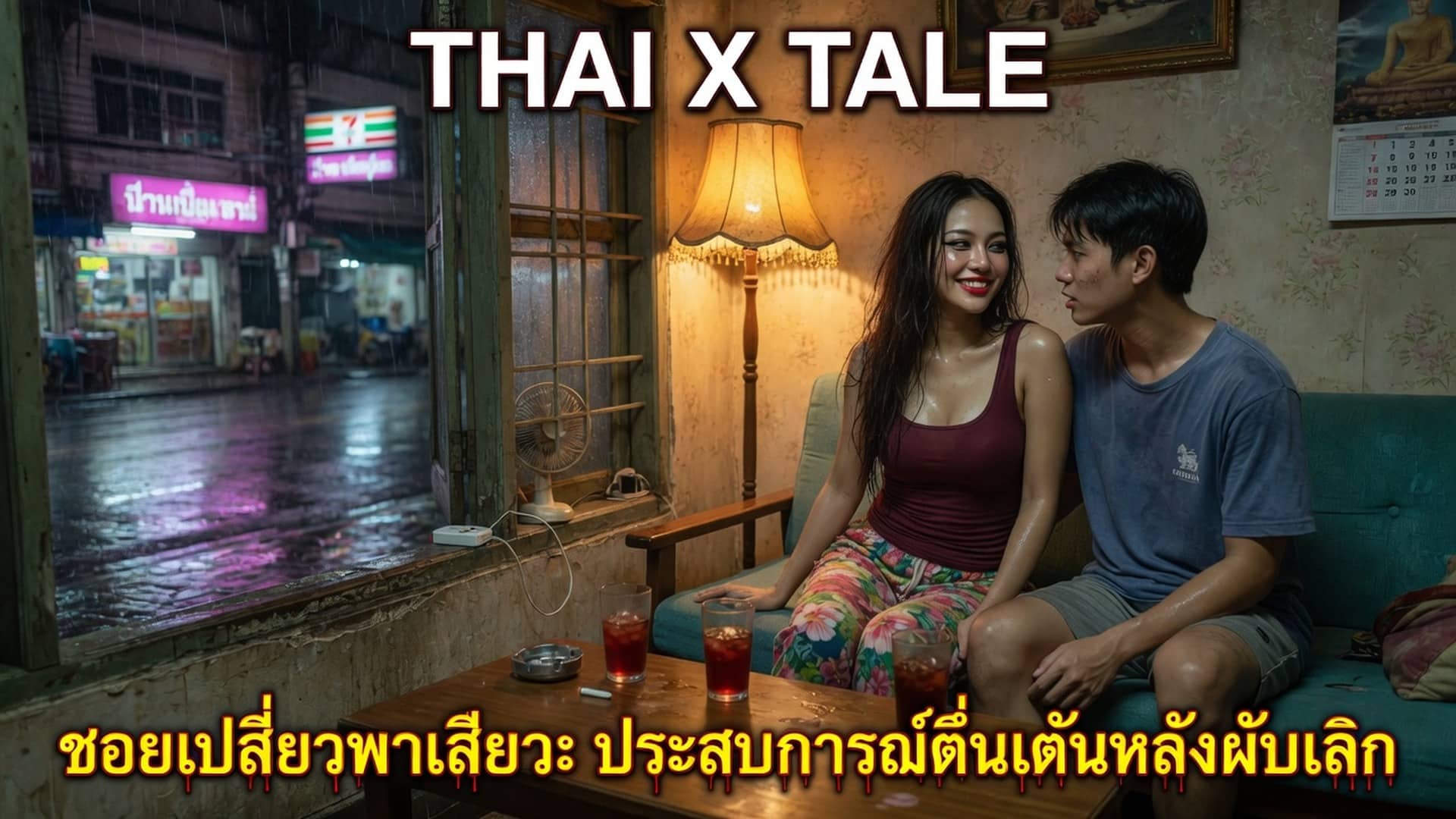เรื่องเสียว ซอยเปลี่ยวพาเสียว: ประสบการณ์ตื่นเต้นหลังผับเลิก | ThaiXTale
