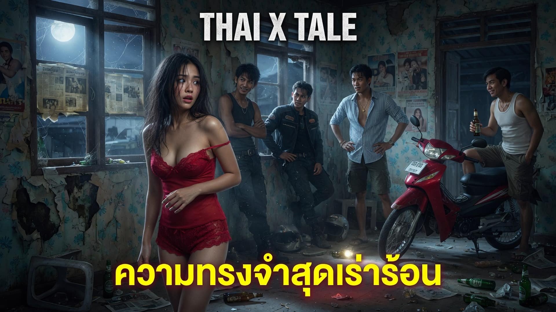 เรื่องเสียว ความทรงจำสุดเร่าร้อน: บทเรียนเสียวซ่านในคืนปาร์ตี้หลุดโลก | ThaiXTale