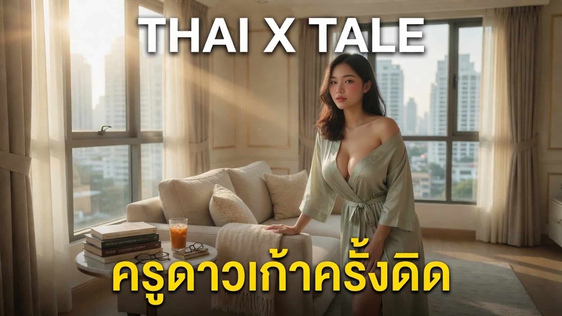 เรื่องเสียว ผมเย็ดหีครูดาวเก้าครั้งติด | ThaiXTale