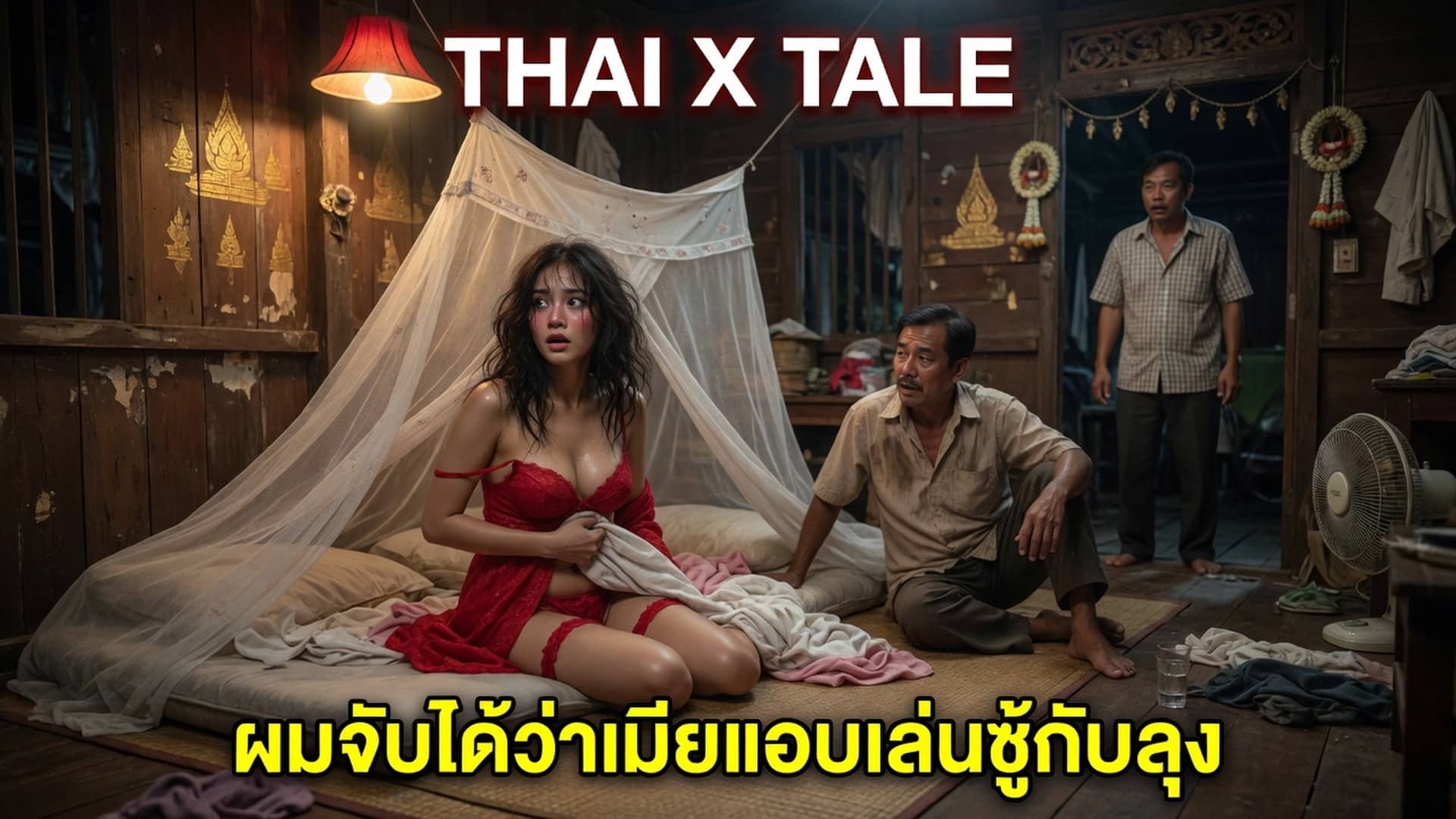 เรื่องเสียว ผมจับได้ว่าเมียแอบเล่นชู้เย็ดกับลุง | ThaiXTale