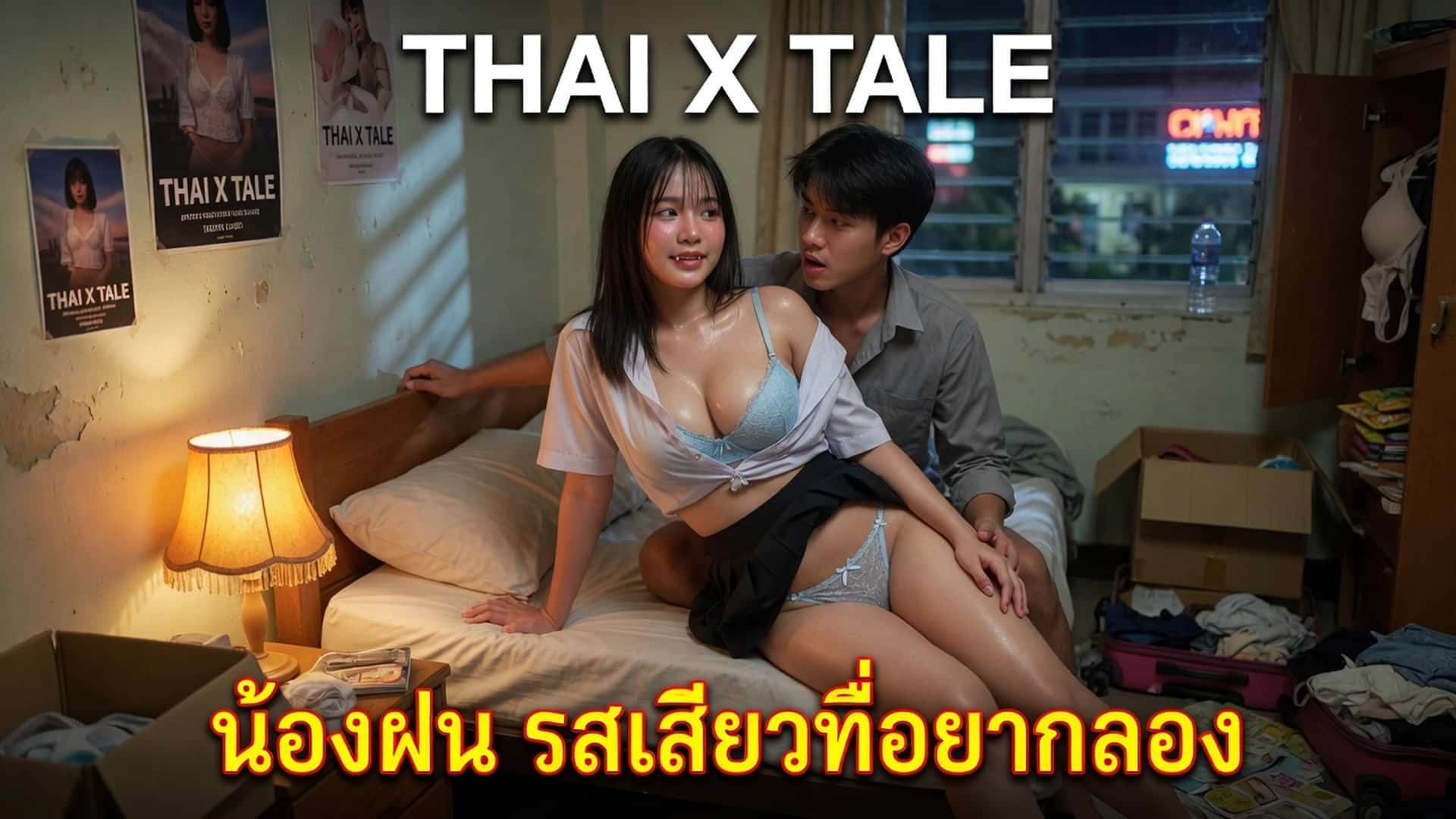 เรื่องเสียว น้องฝน รสเสียวที่อยากลอง | ThaiXTale