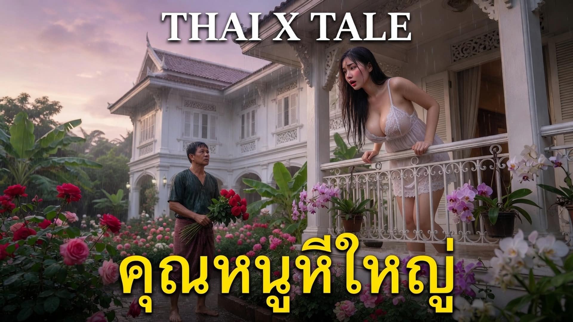 เรื่องเสียว เย็ดหีคุณหนูหีใหญ่ | ThaiXTale