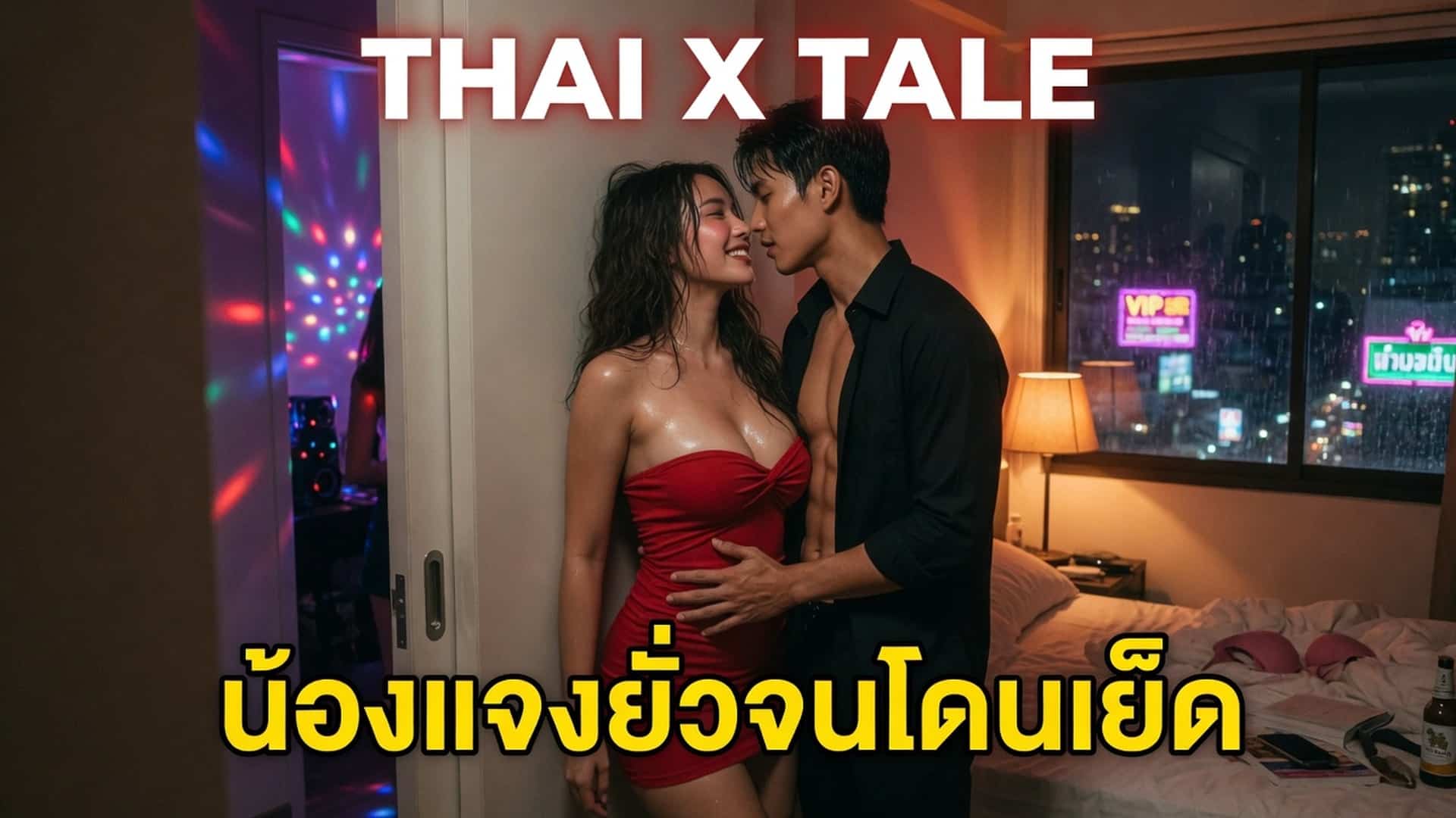 เรื่องเสียว น้องแจงยั่วจนโดนเย็ด | ThaiXTale
