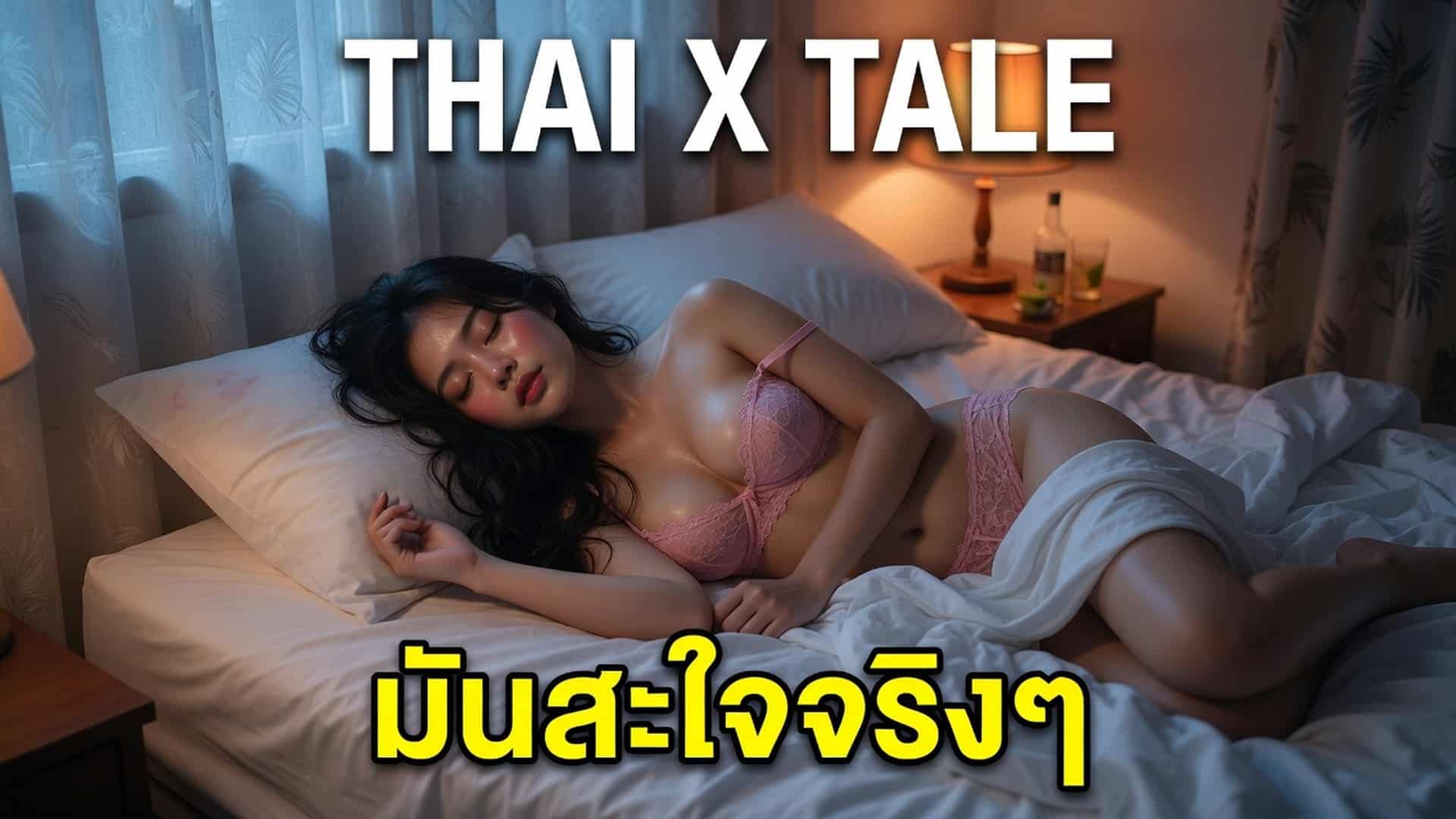 เรื่องเสียว เอาทั้งข้างหน้าและข้างหลัง มันสะใจจริงๆ (ลักหลับ) | ThaiXTale