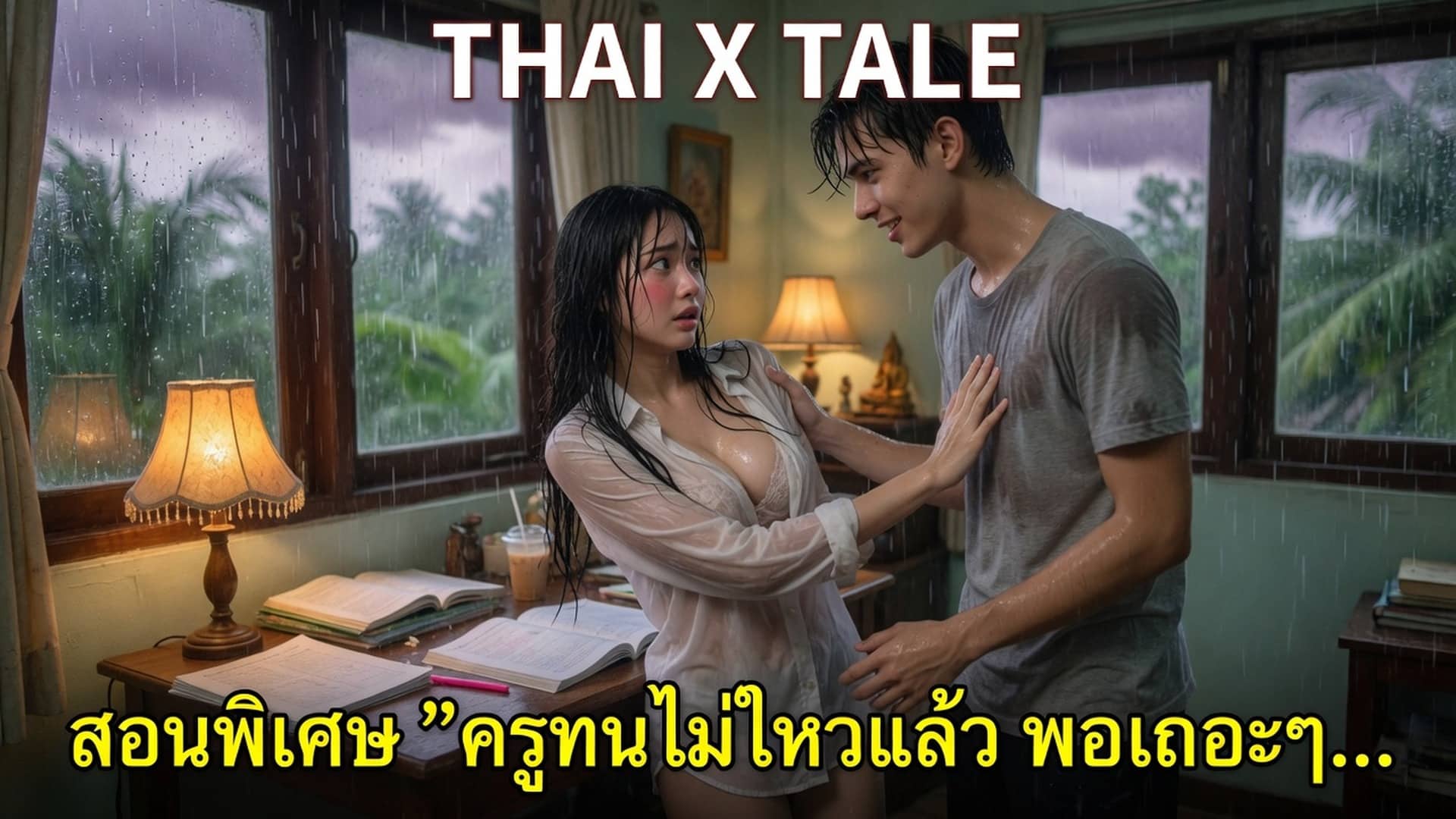 เรื่องเสียว สอนพิเศษ ”ครูทนไม่ไหวแล้ว พอเถอะๆ…” | ThaiXTale