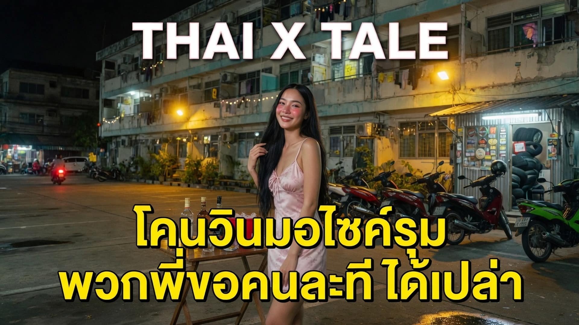 เรื่องเสียว โดนวินมอไซค์รุม ”พวกพี่ขอคนละที ได้เปล่า…” | ThaiXTale