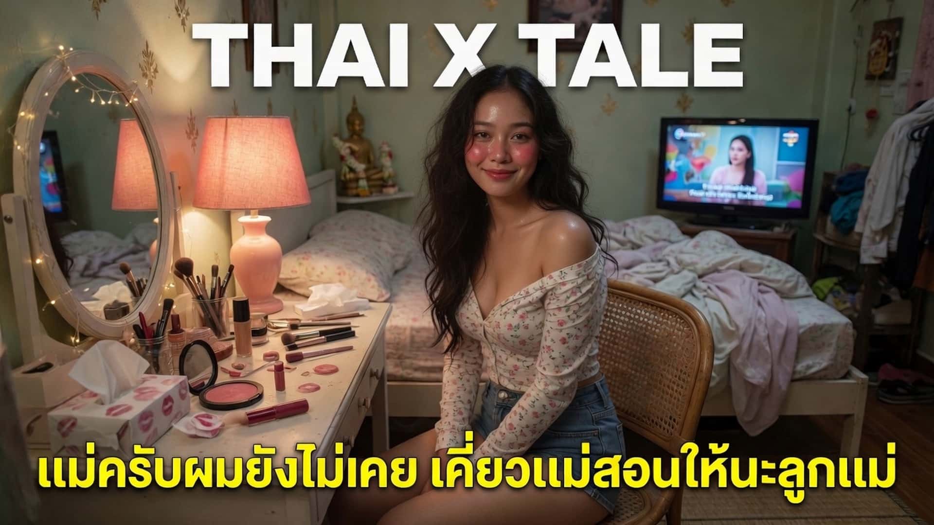 เรื่องเสียว เเม่ครับผมยังไม่เคย ”เดี๋ยวเเม่สอนให้นะลูกเเม่” | ThaiXTale