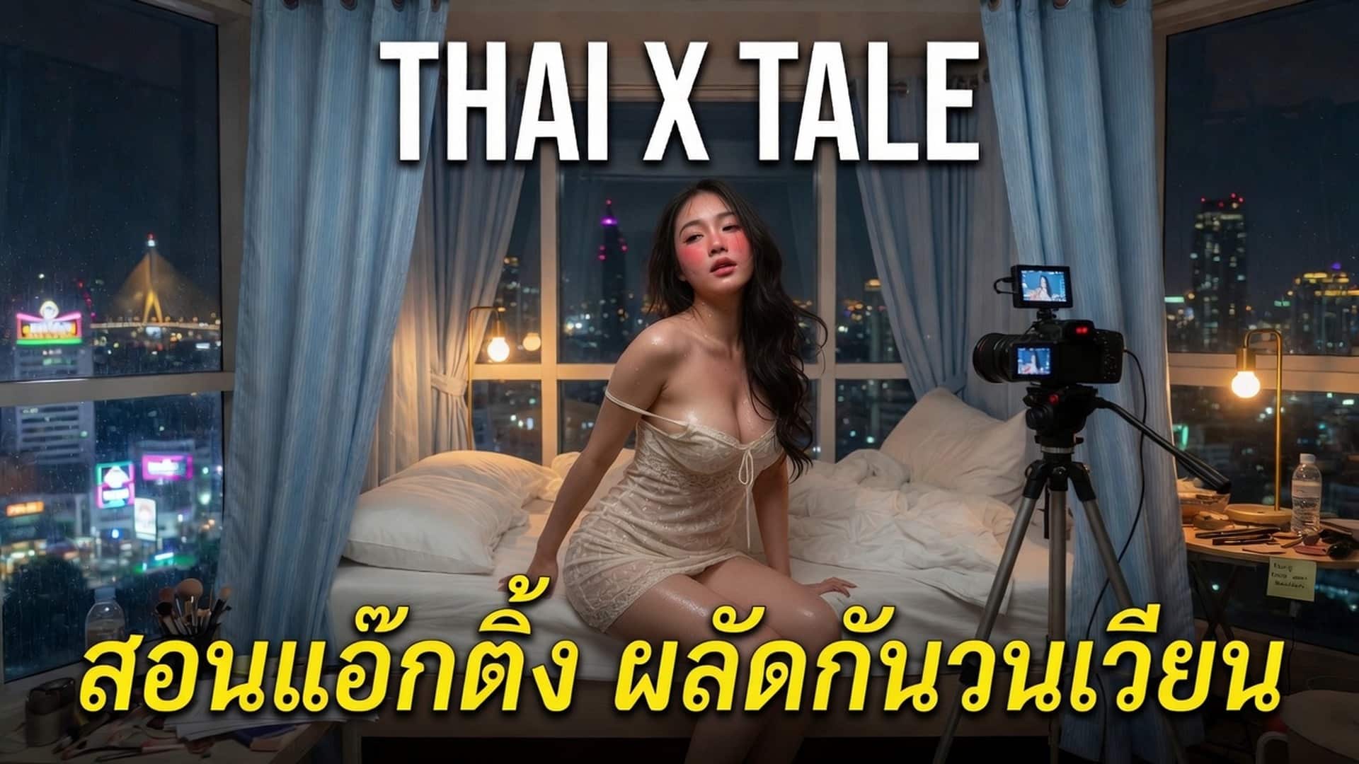 เรื่องเสียว สอนแอ๊กติ้ง ผลัดกันวนเวียน เย็ดหี เย็ดตูด | ThaiXTale